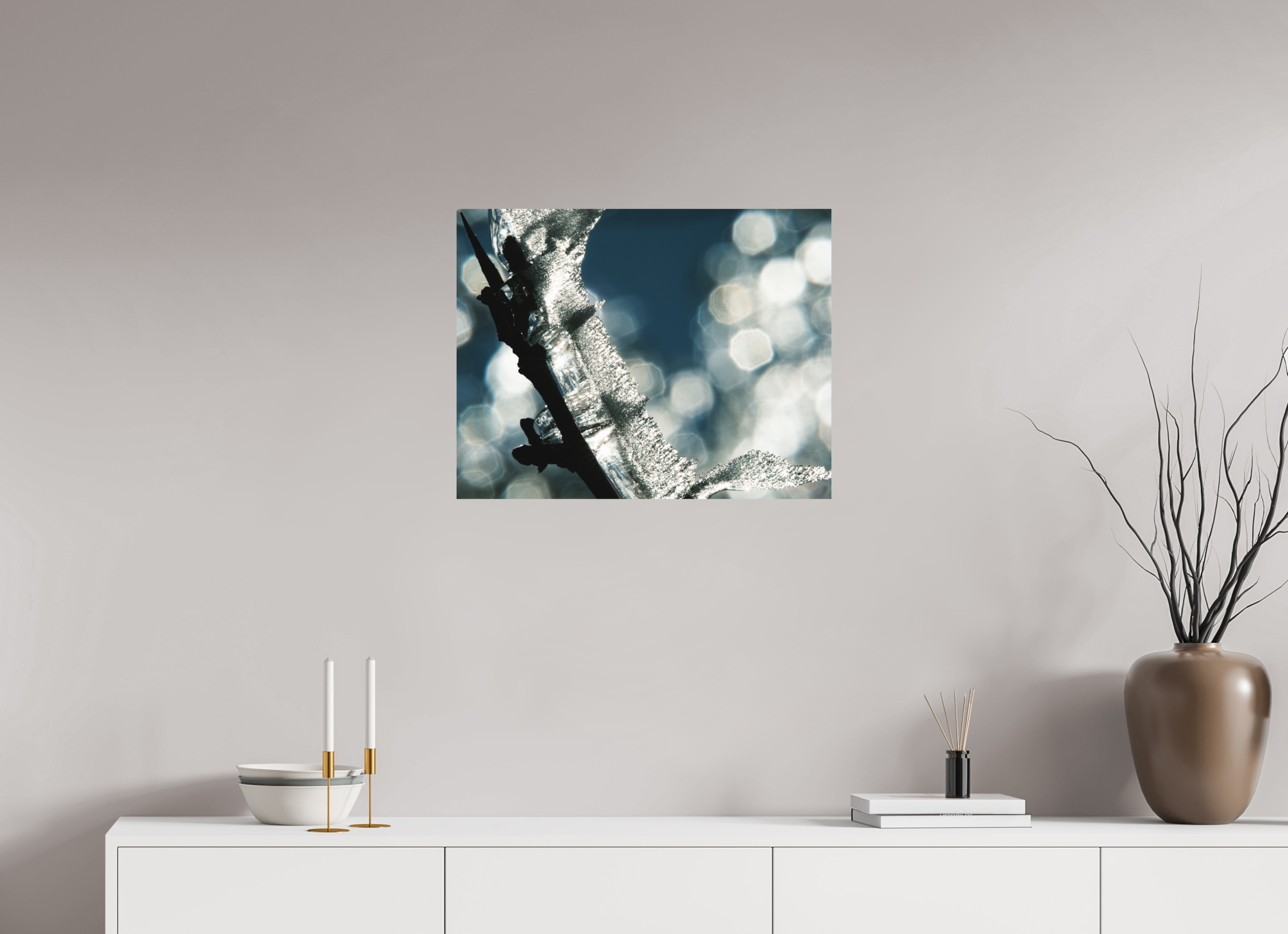 64,6 x 50 cm, Impression Fine Art - mat Givré