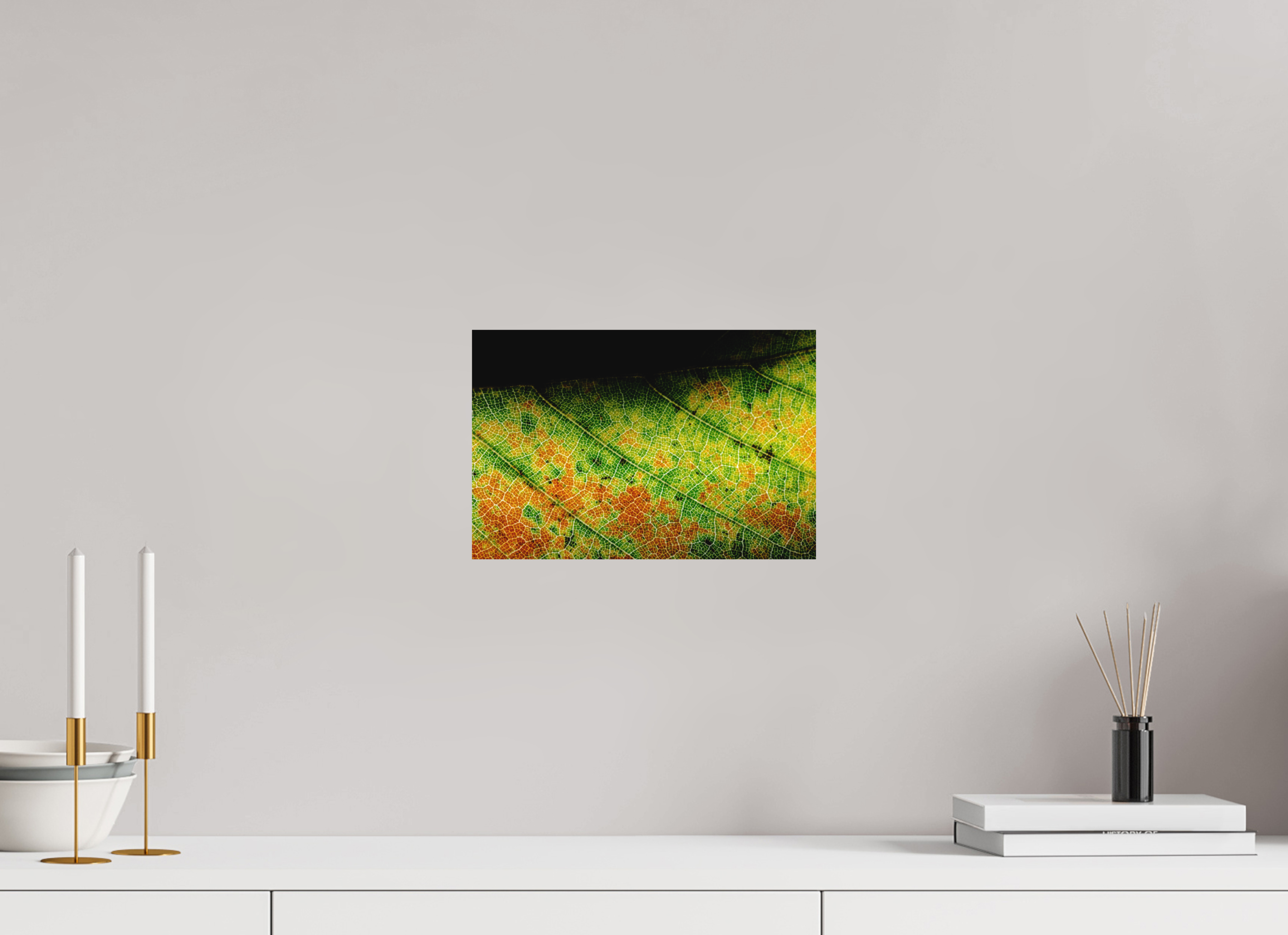 30 x 20 cm, Impression Fine Art sur support rigide - mat Feuille