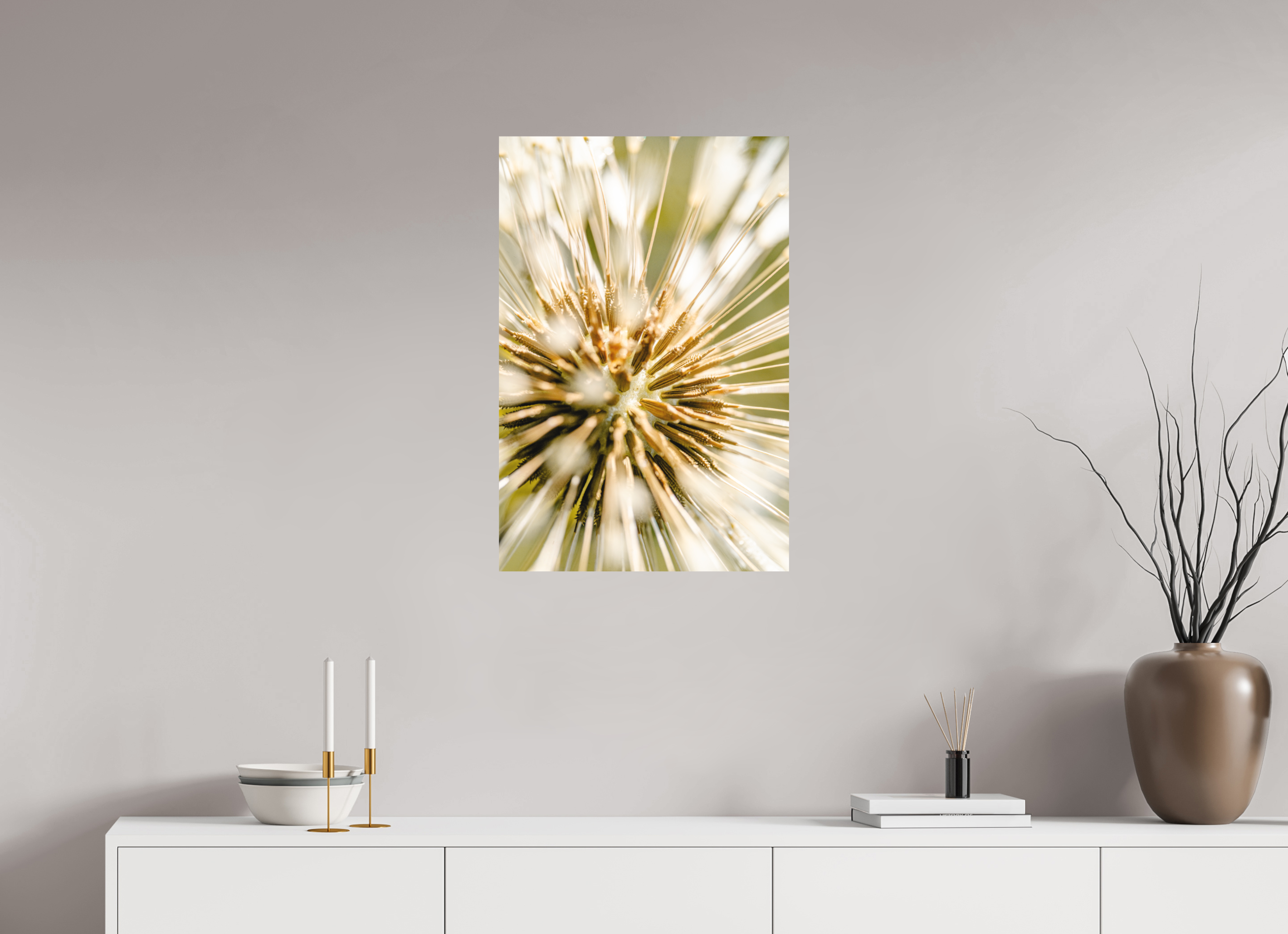 50 x 75 cm, Tirage photo - satiné pissenlit