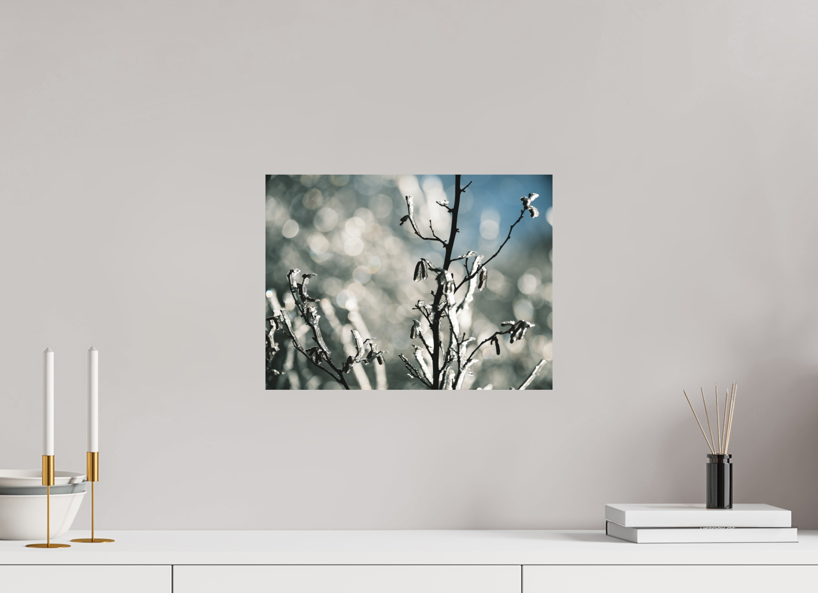 40 x 30 cm, Impression Fine Art - mat Figé dans le froid