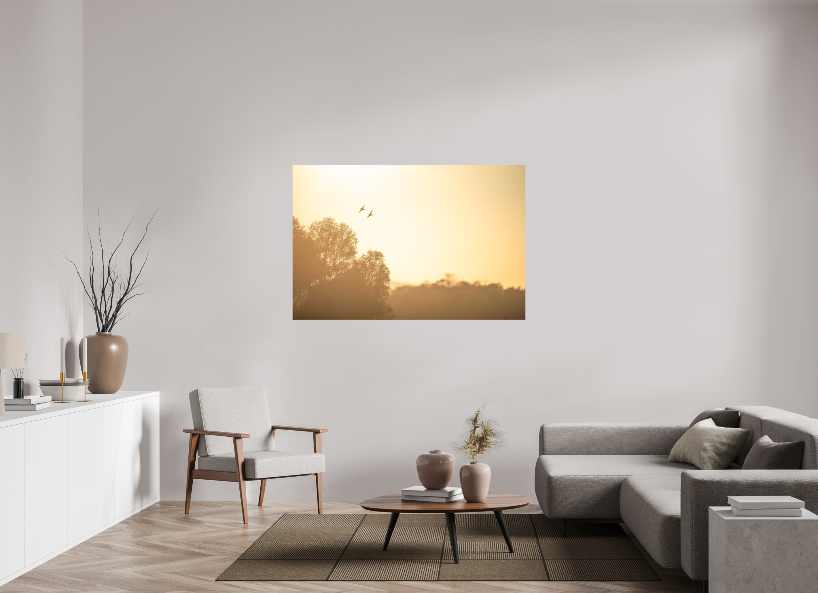 150 x 100 cm, Impression Fine Art - mat Lune de miel