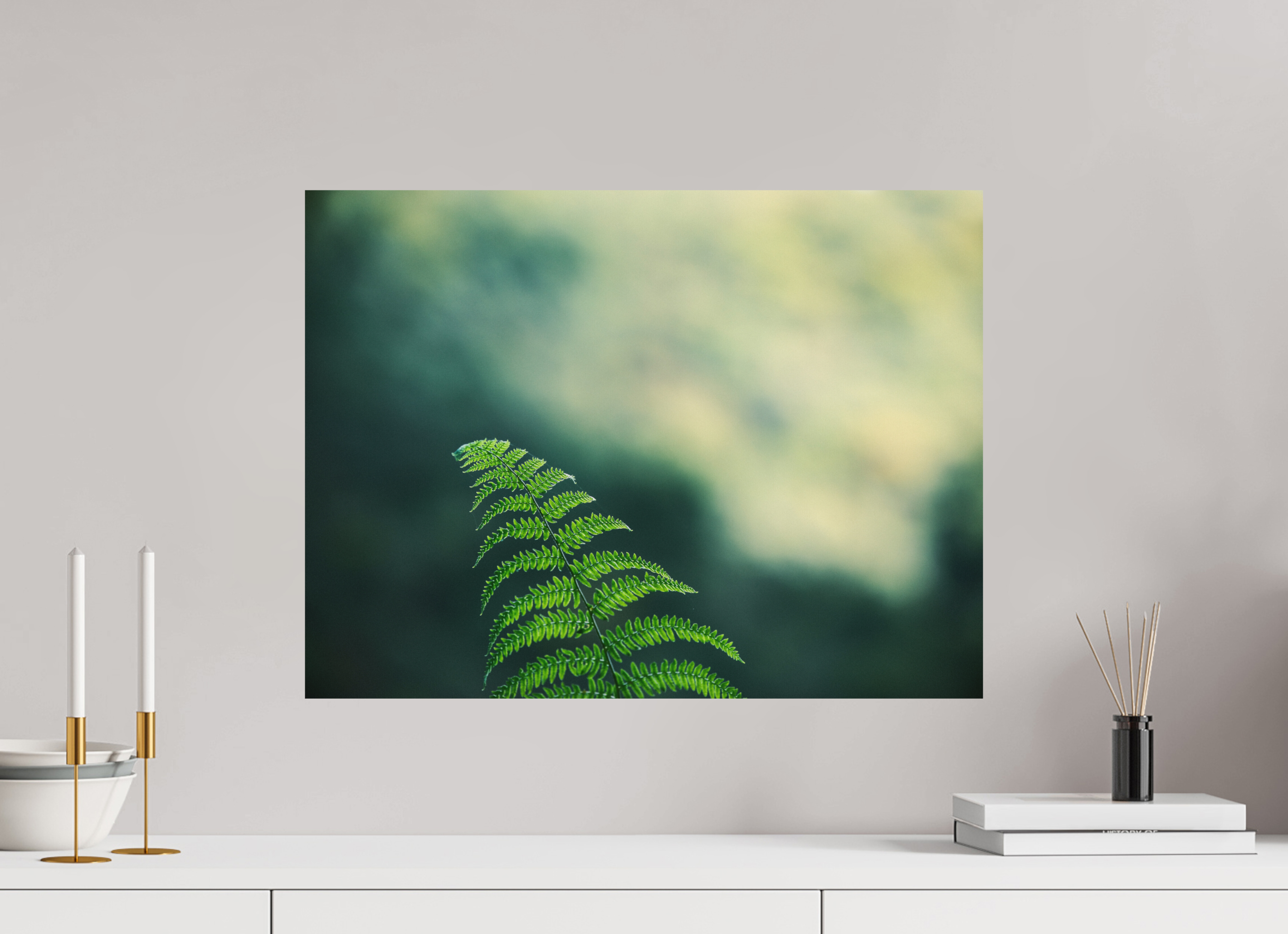 60 x 45 cm, Tirage photo - satiné Fougère