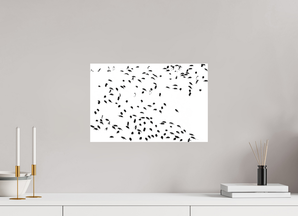 45 x 30 cm, Tirage photo - satiné La foule