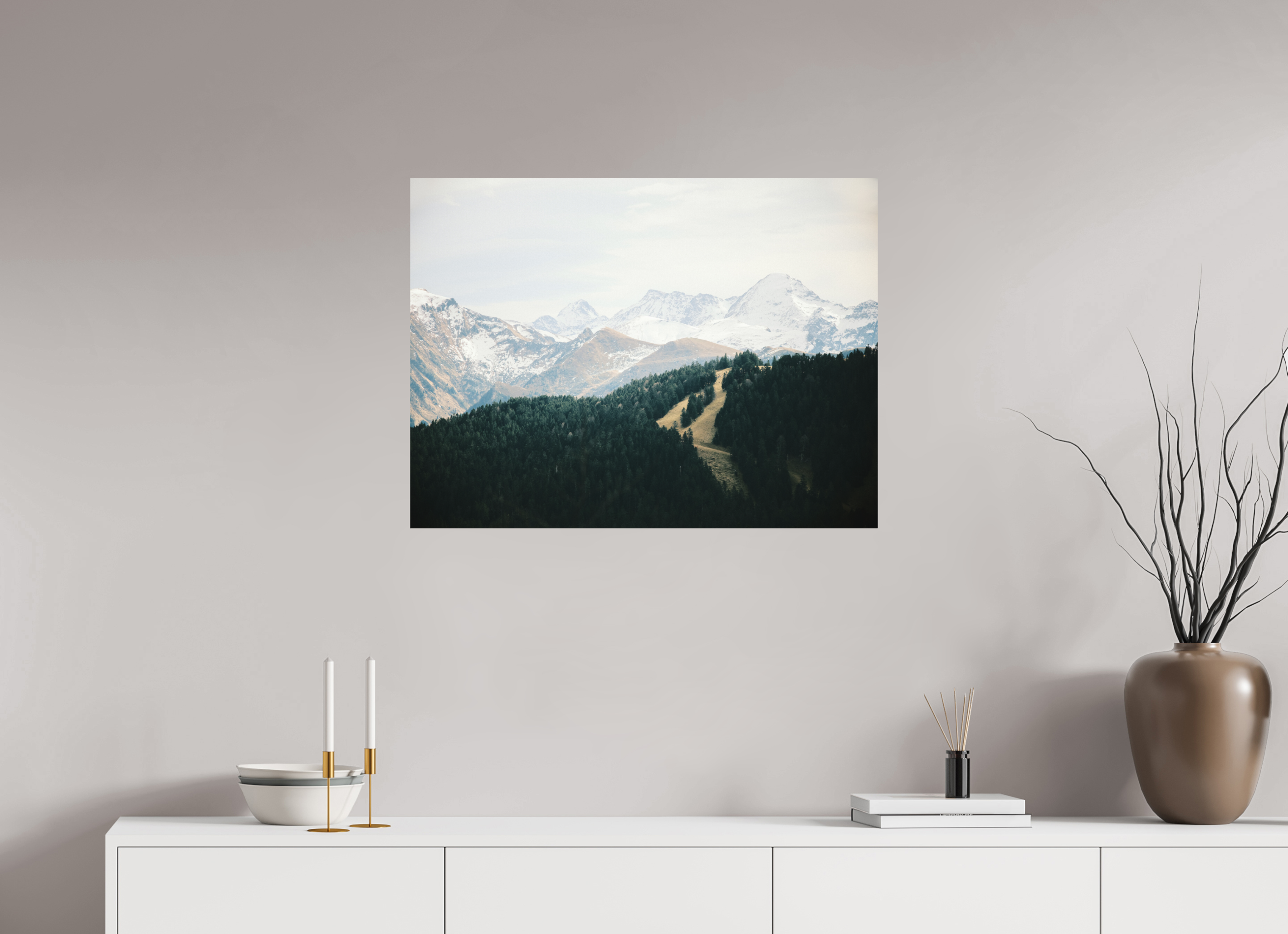 80 x 60 cm, Impression Fine Art sur support rigide - mat Mourtis & Crabère