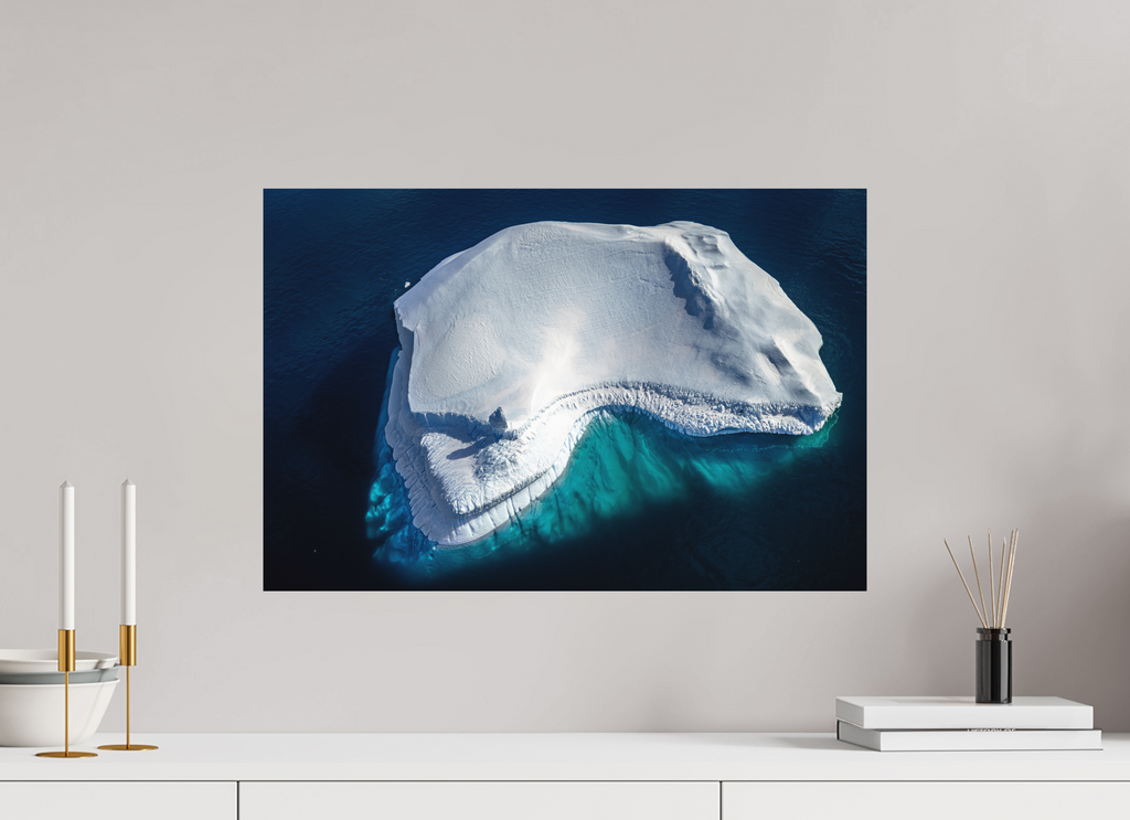 60 x 40 cm, Impression Fine Art sur support rigide - mat Le colosse silencieux