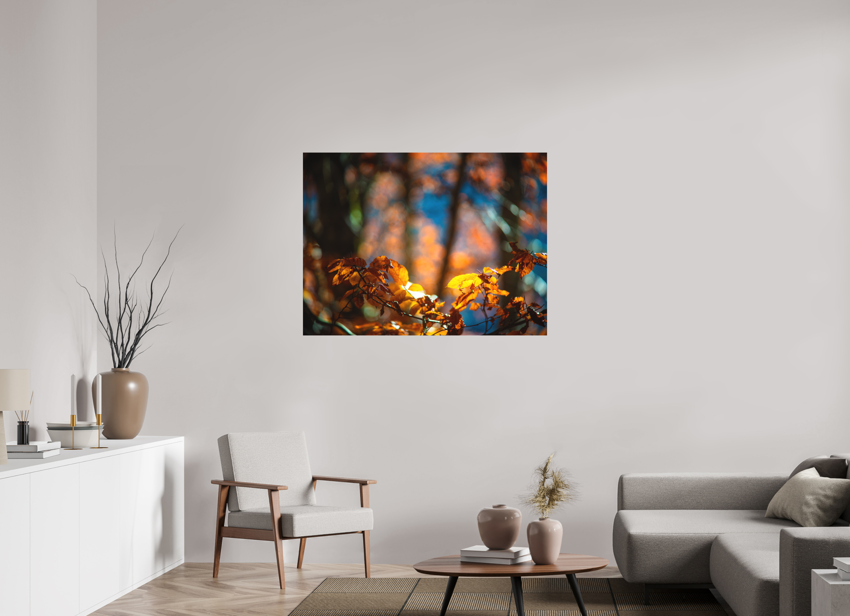 120 x 90 cm, Impression Fine Art - mat La folie des couleurs I