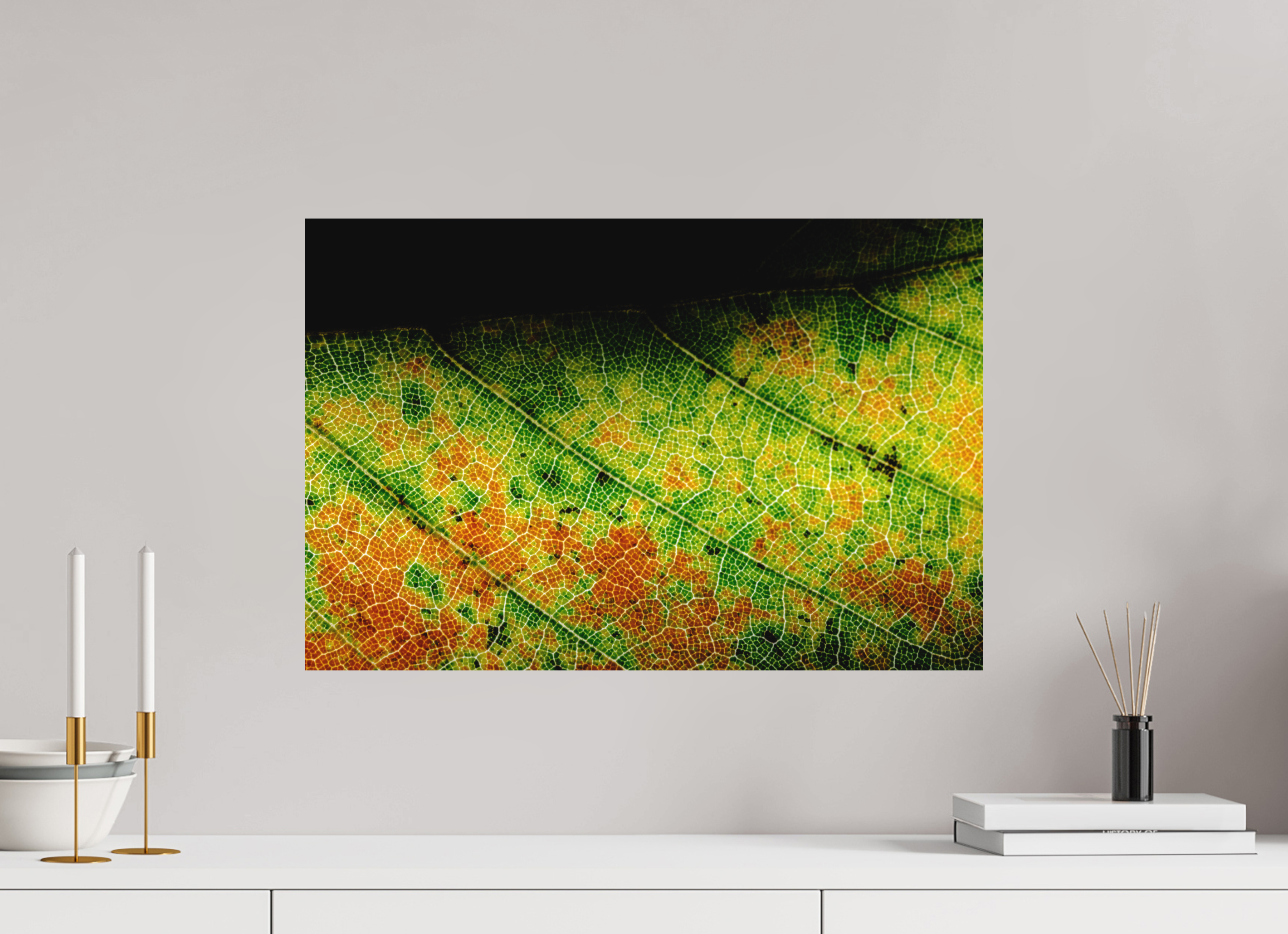 60 x 40 cm, Impression Fine Art - mat Feuille