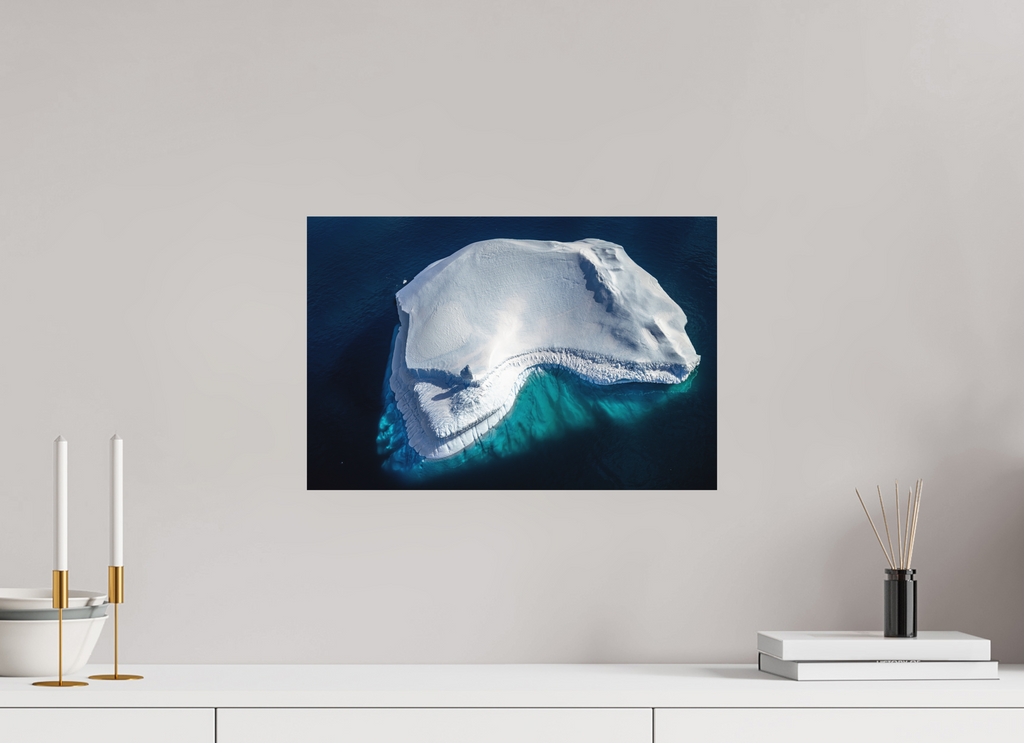 45 x 30 cm, Impression Fine Art sur support rigide - mat Le colosse silencieux