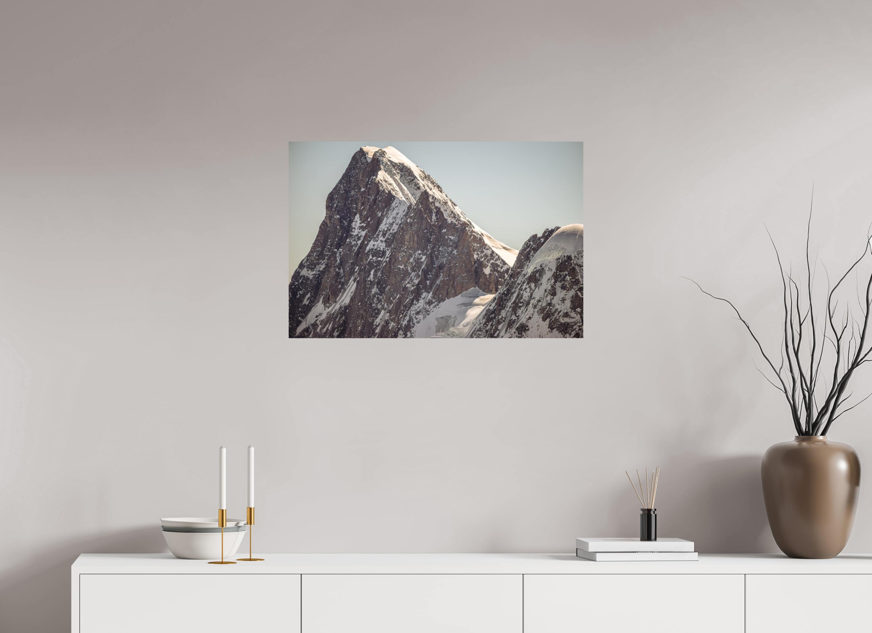 75 x 50 cm, Impression Fine Art - mat Les Grandes Jurasses : Pointe Walker