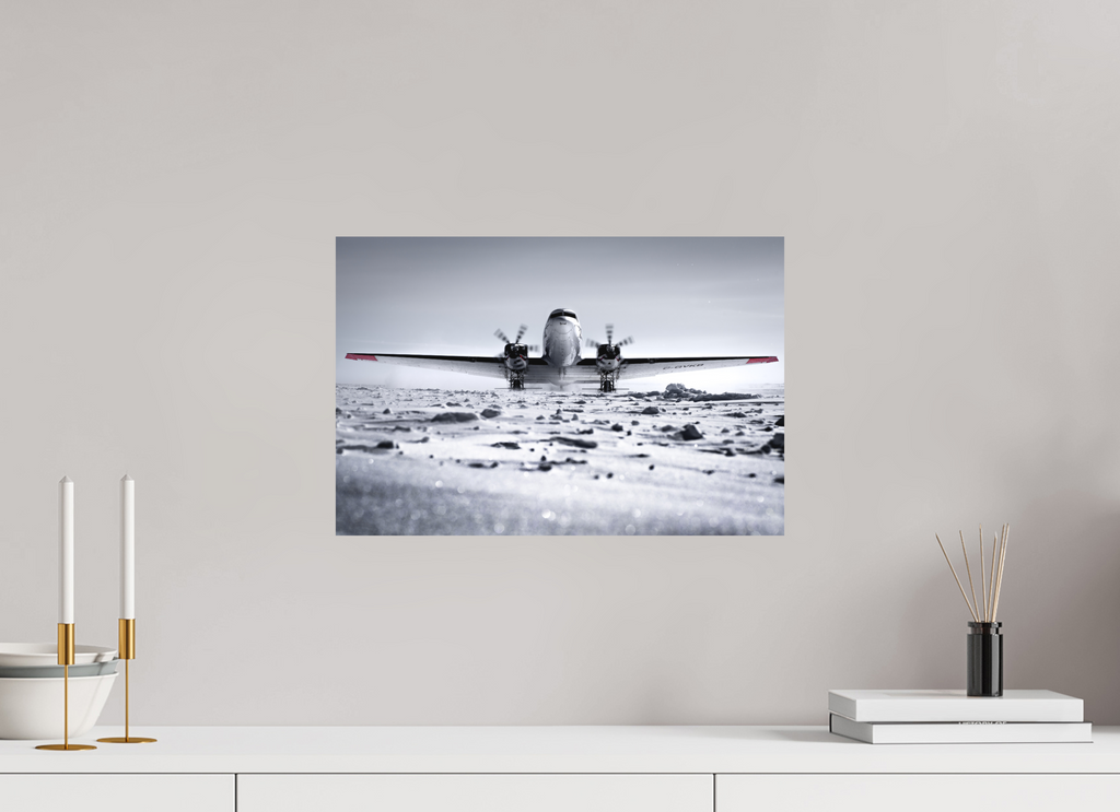 45 x 30 cm, Impression Fine Art sur support rigide - mat Paré pour l'Aventure