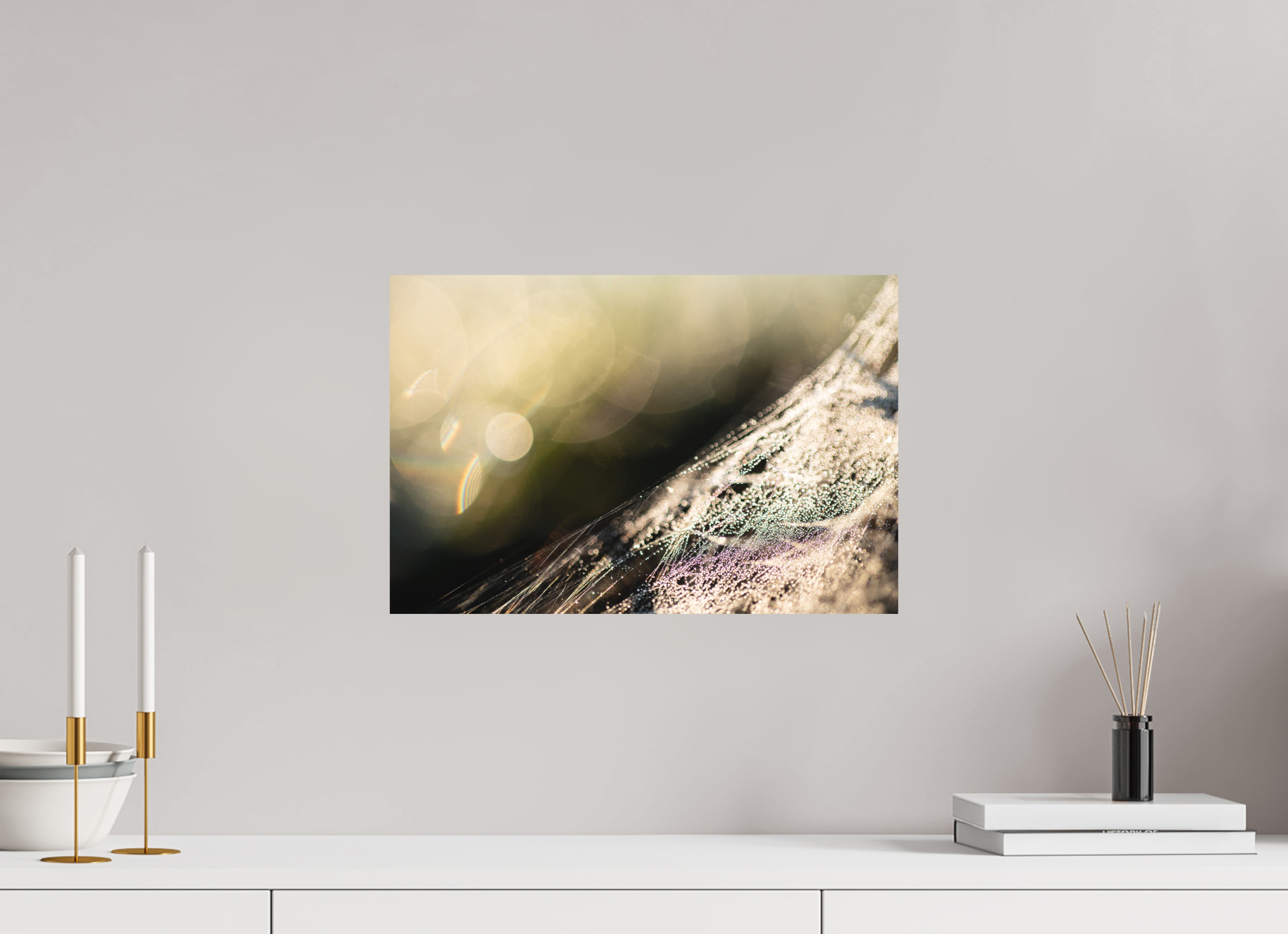 45 x 30 cm, Impression Fine Art - mat toile d'araignée