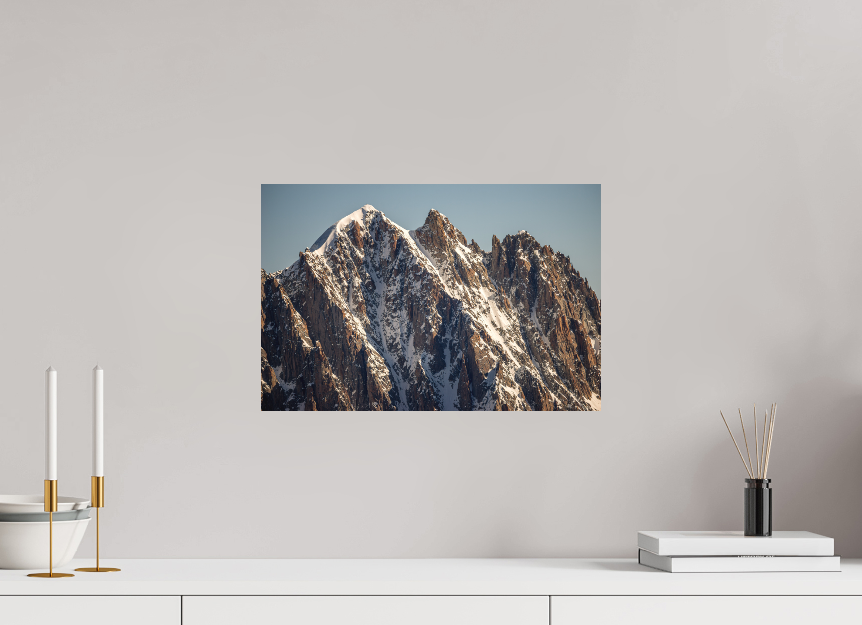 45 x 30 cm, Impression Fine Art - mat L'aiguille Verte