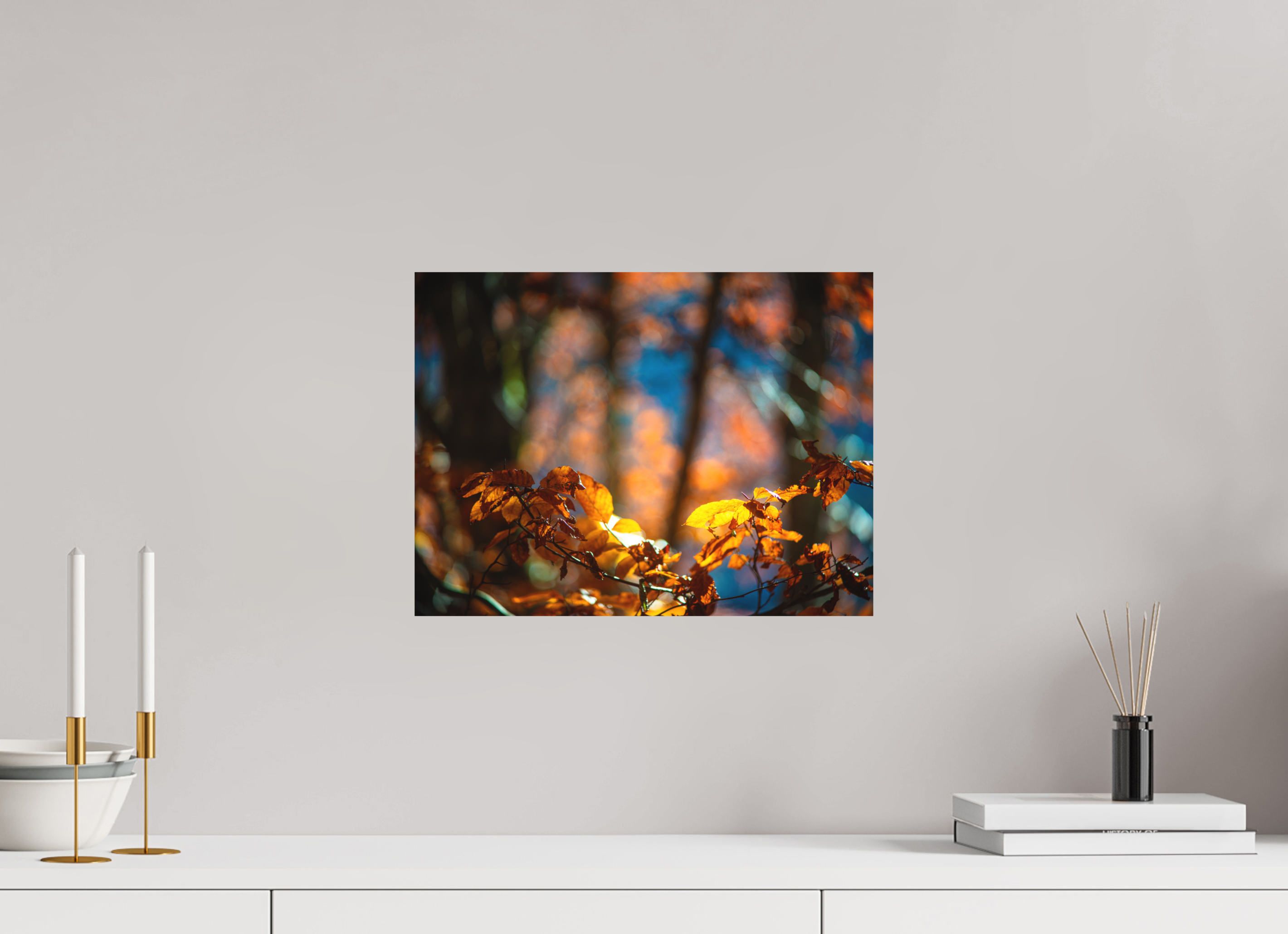 40 x 30 cm, Impression Fine Art sur support rigide - mat La folie des couleurs I