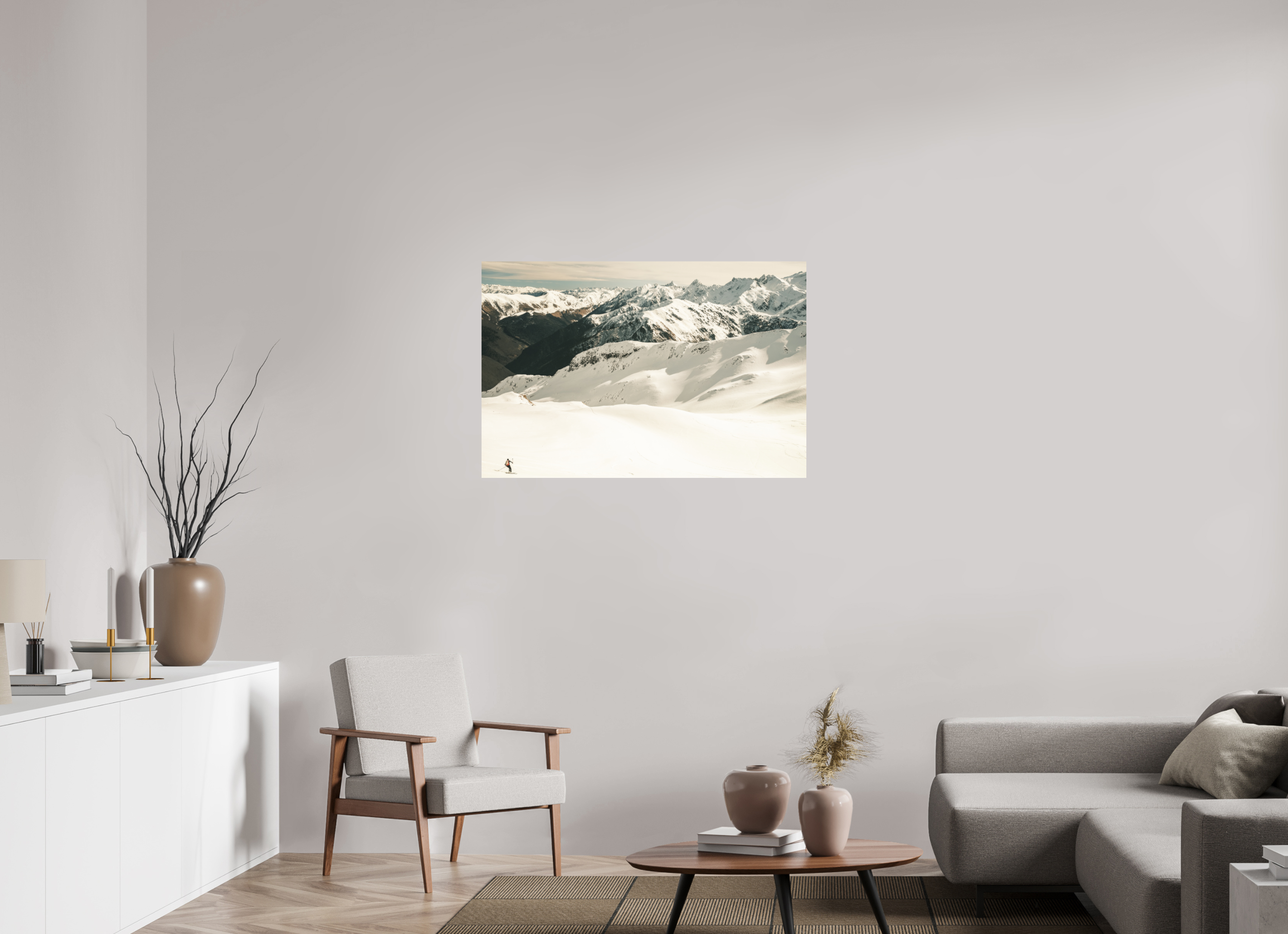 105 x 70 cm, Impression Fine Art sur support rigide - mat Le meilleur moment