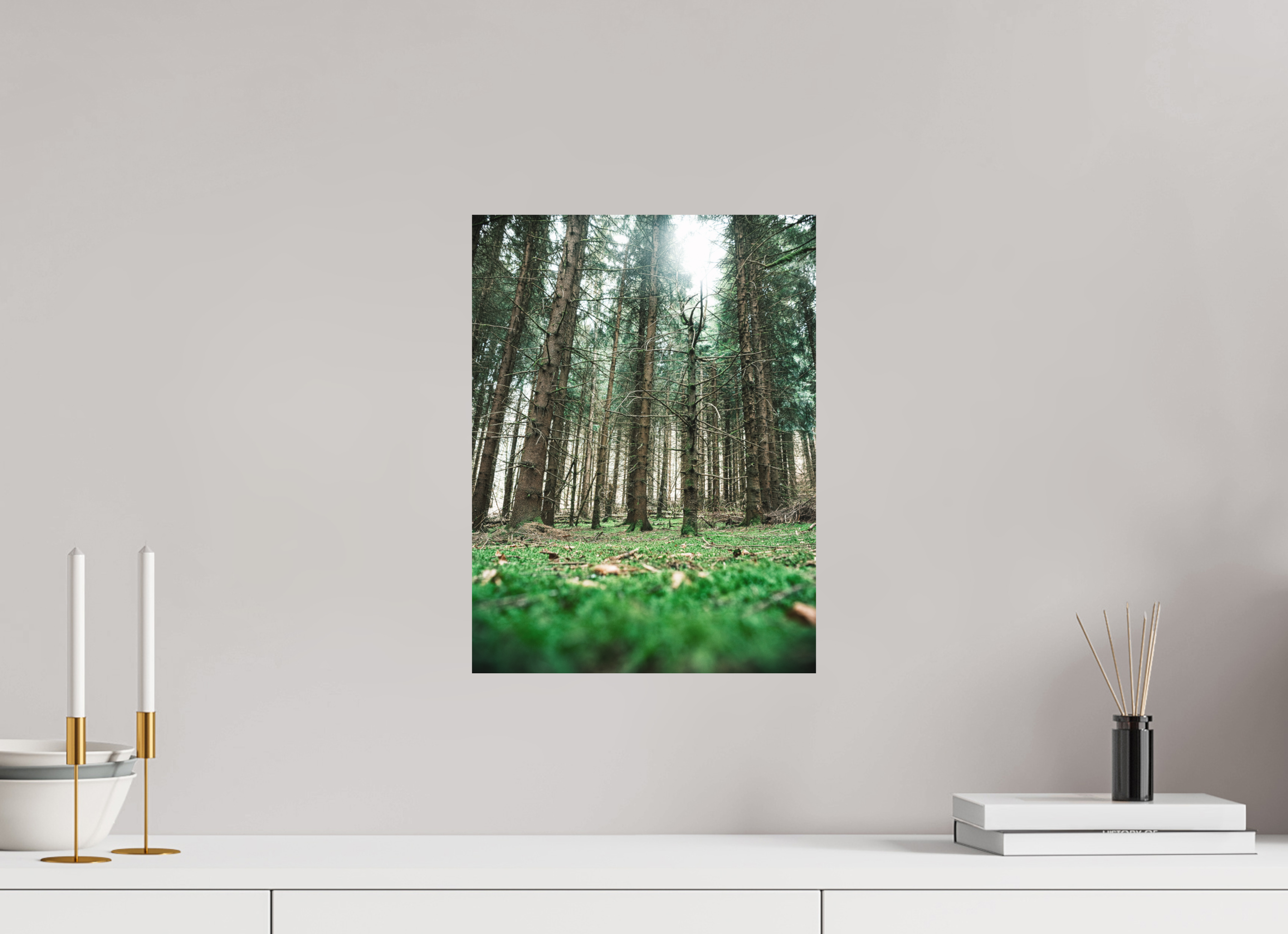 30 x 40 cm, Impression Fine Art sur support rigide - mat Invitation au calme