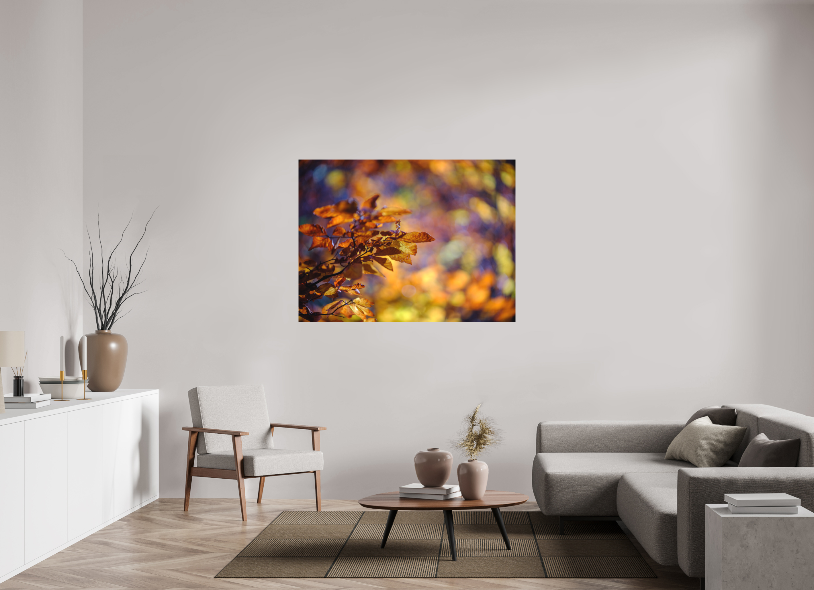 140 x 105 cm, Impression Fine Art sur support rigide - mat La folie des couleurs III
