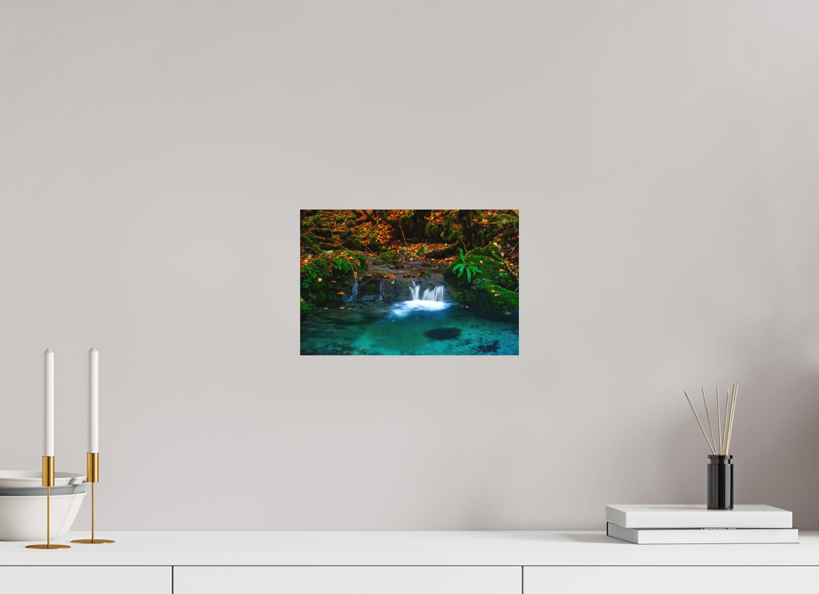 30 x 20 cm, Impression Fine Art sur support rigide - mat De l'eau et des couleurs
