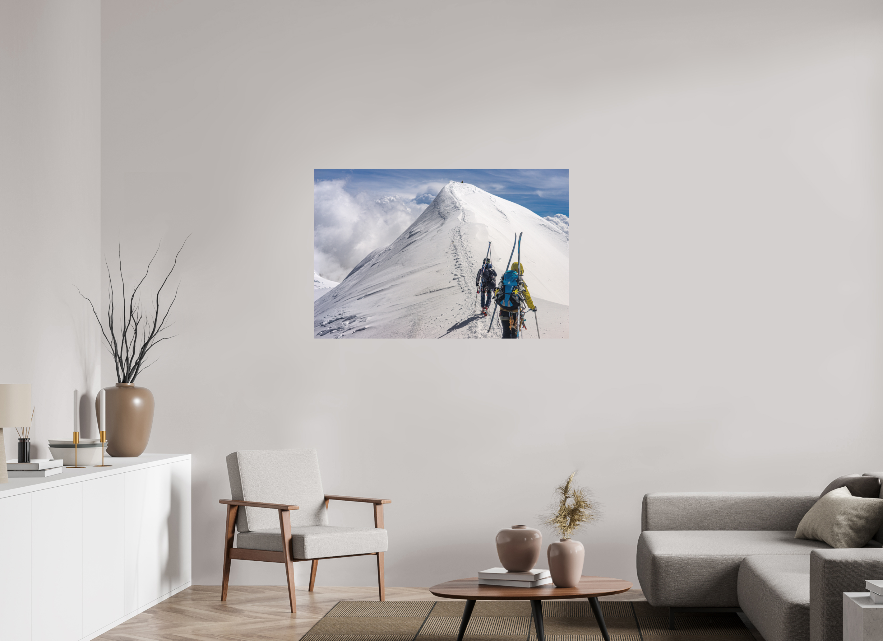 120 x 80 cm, Impression Fine Art sur support rigide - mat L'arête de Castor