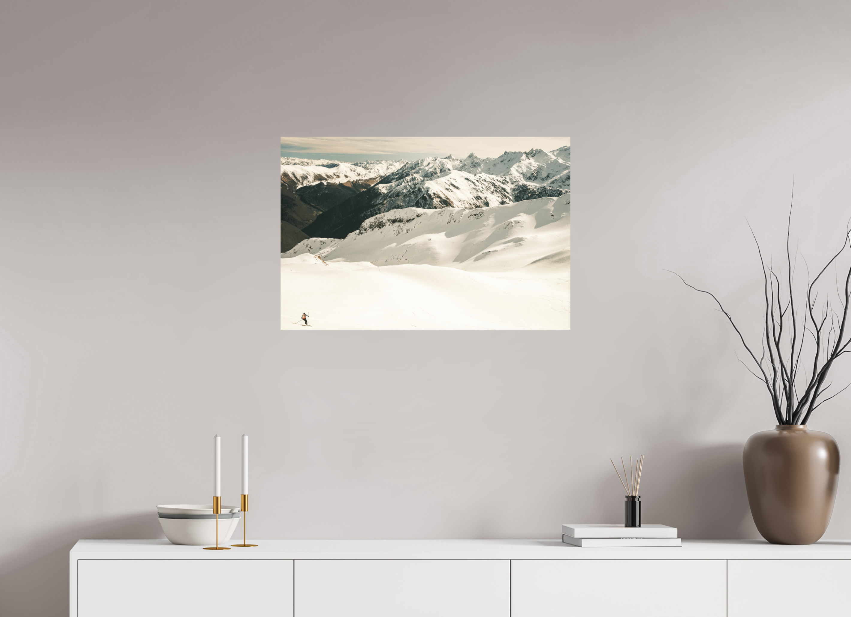 75 x 50 cm, Impression Fine Art sur support rigide - mat Le meilleur moment