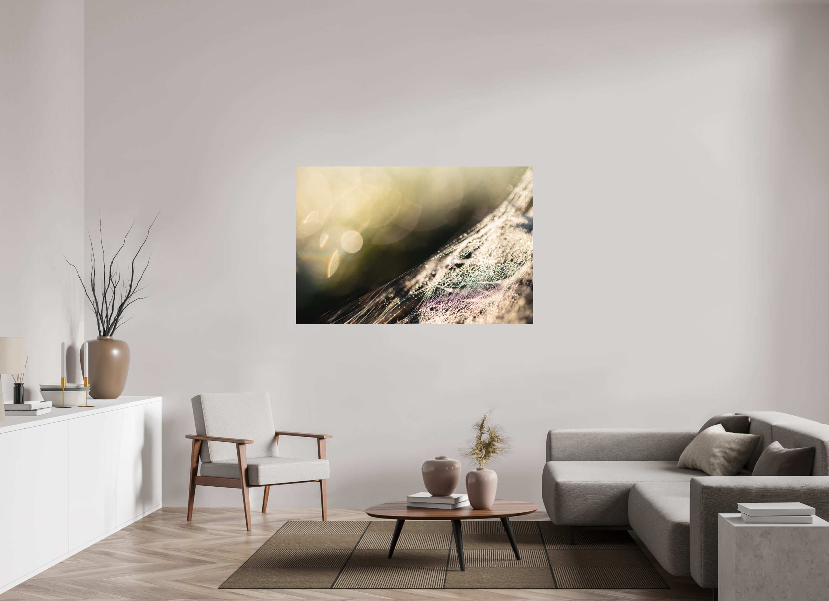 150 x 100 cm, Impression Fine Art sur support rigide - mat toile d'araignée