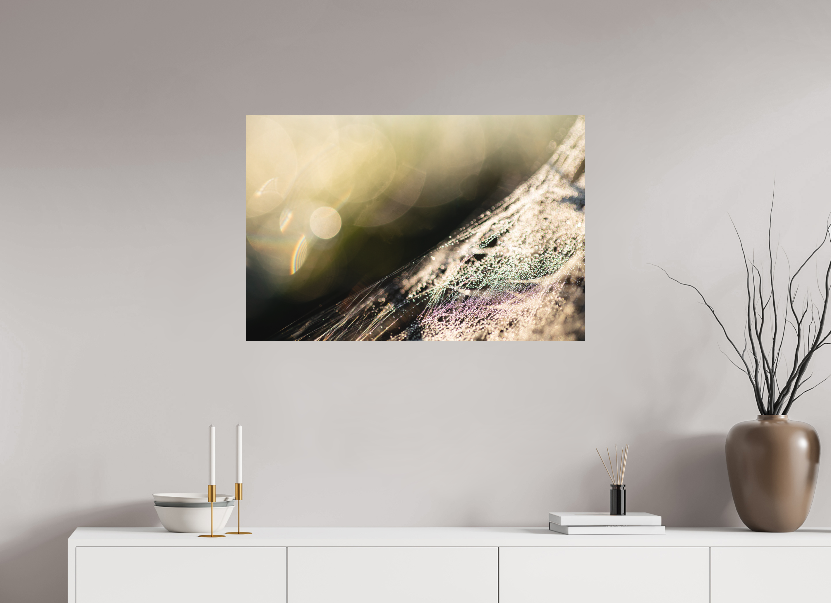 90 x 60 cm, Impression Fine Art sur support rigide - mat toile d'araignée