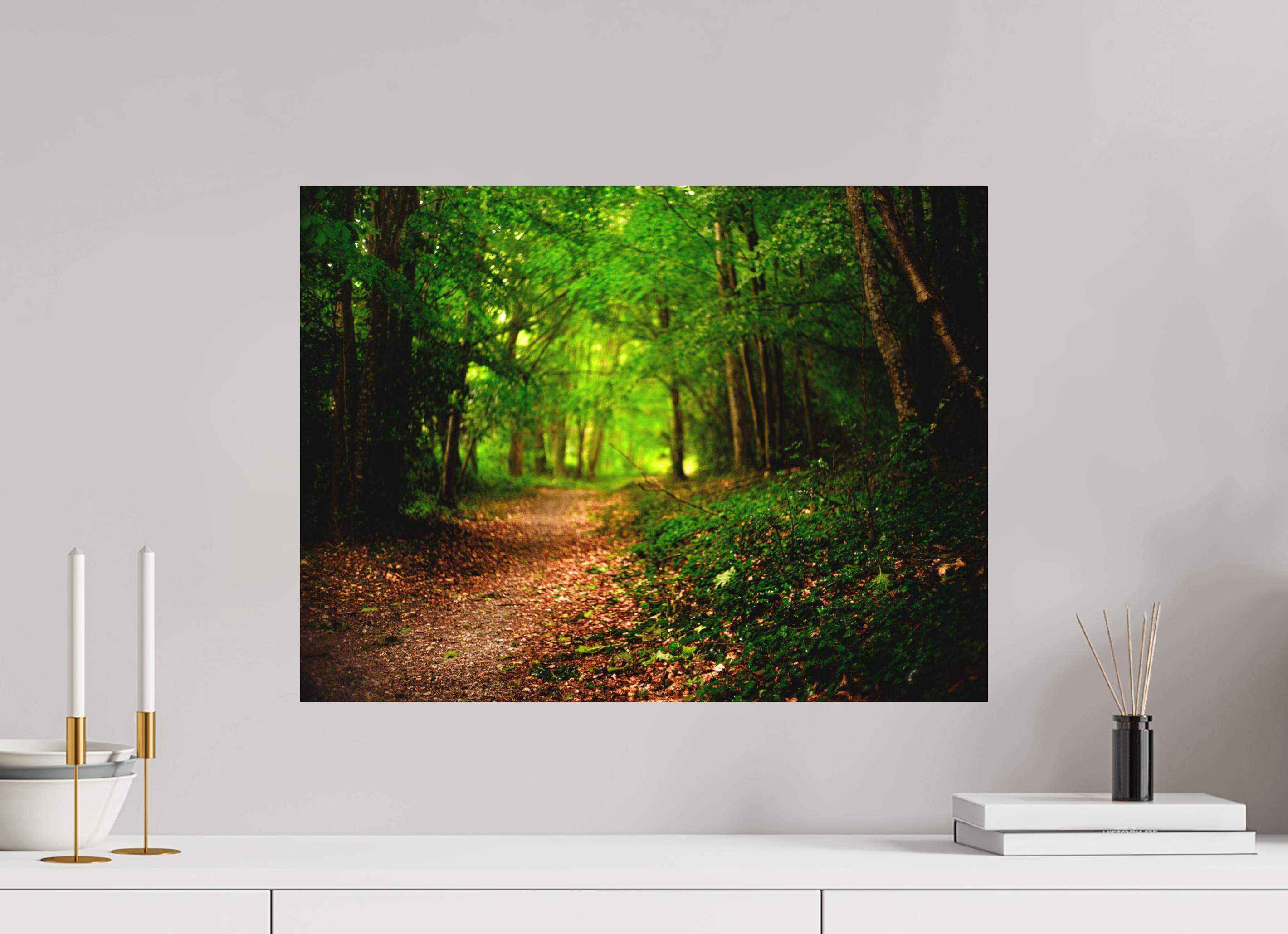 60 x 45 cm, Impression Fine Art sur support rigide - mat foret