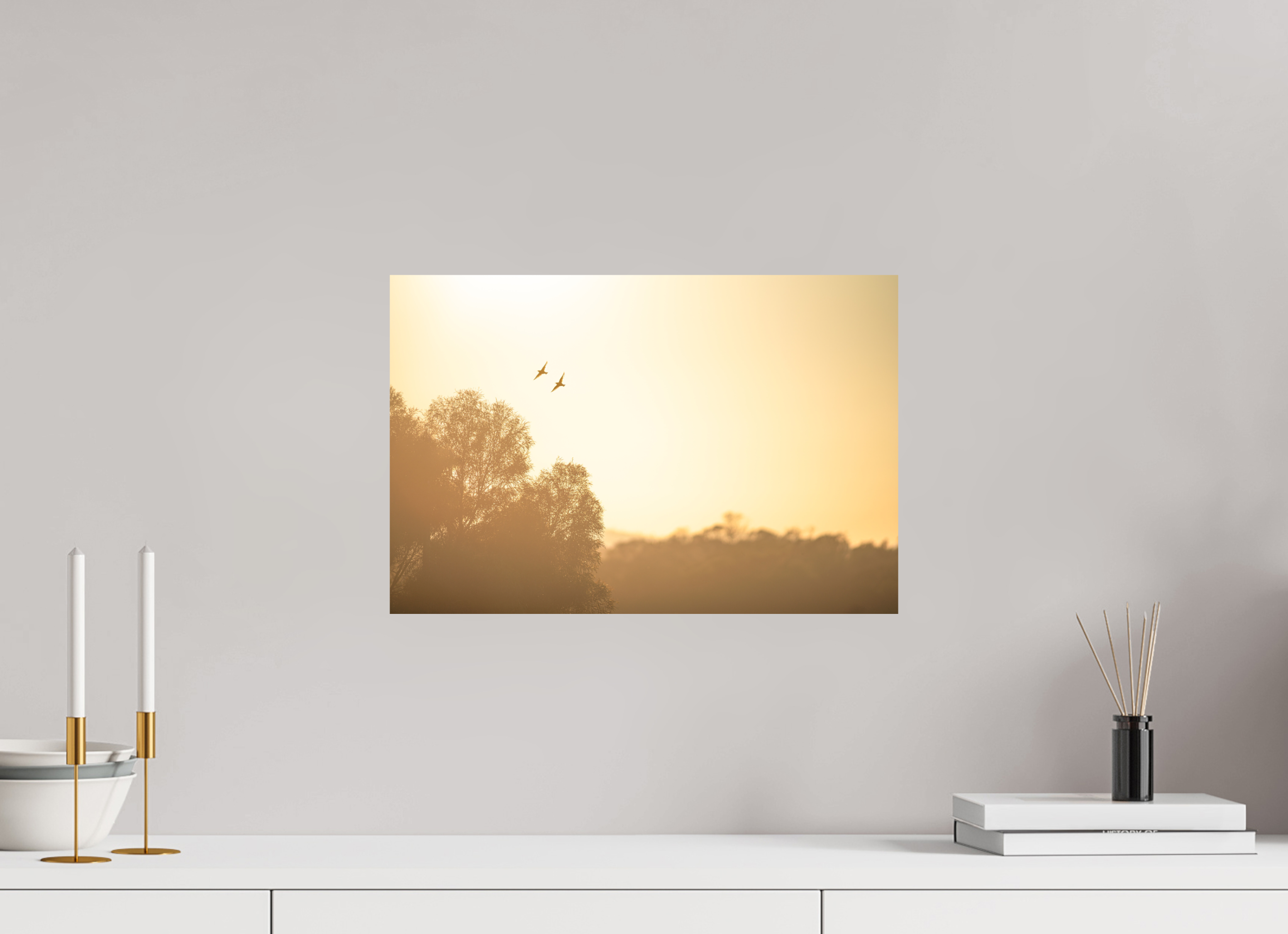 45 x 30 cm, Tirage photo - satiné Lune de miel