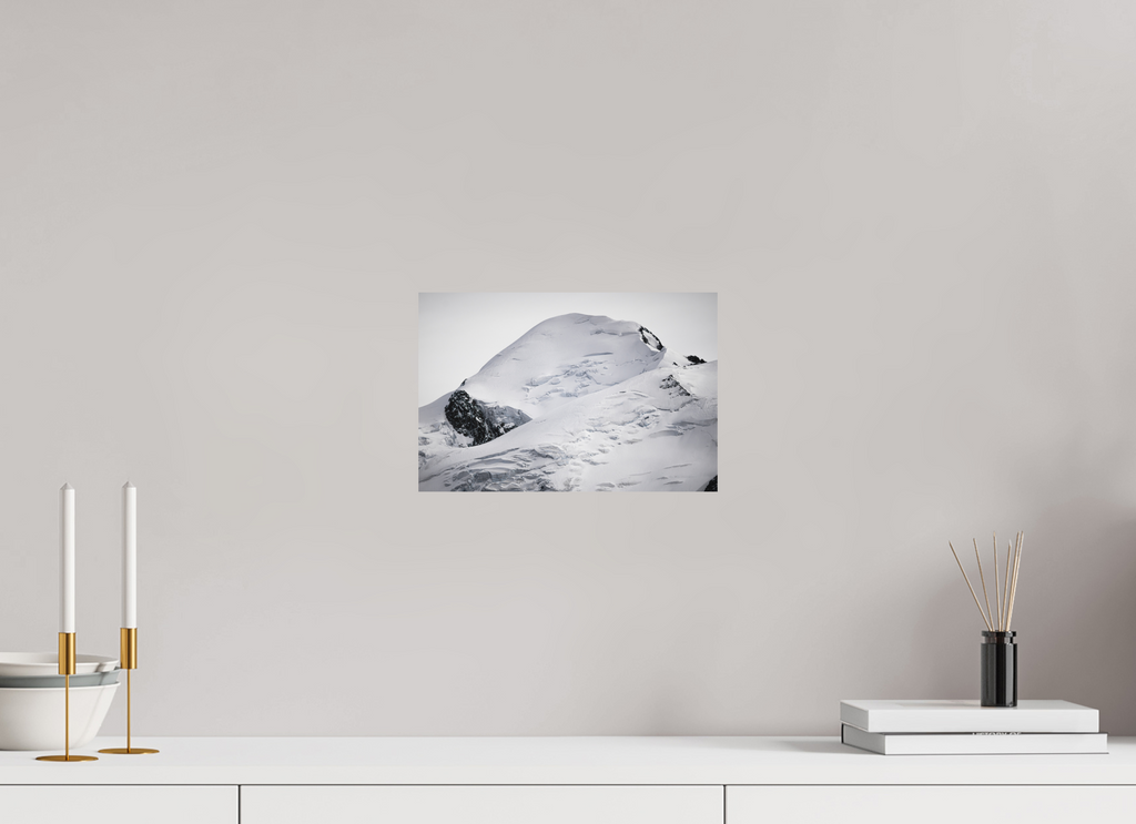 30 x 20 cm, Tirage photo - satiné Le Mont Blanc