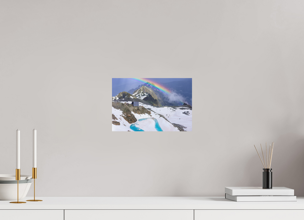 30 x 20 cm, Tirage photo - satiné Cabane d'Orny