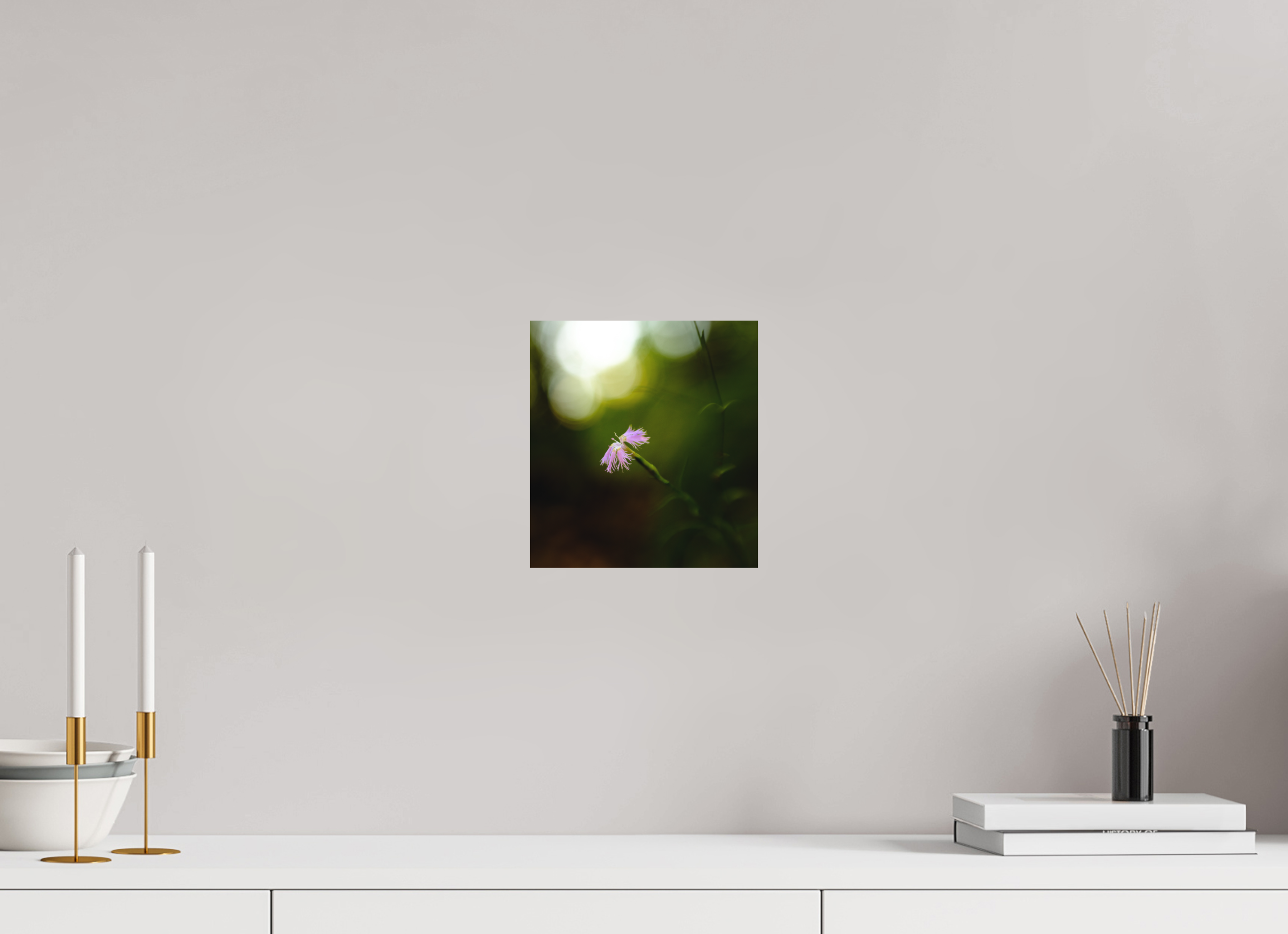 20 x 21,7 cm, Impression Fine Art sur support rigide - mat fleur2