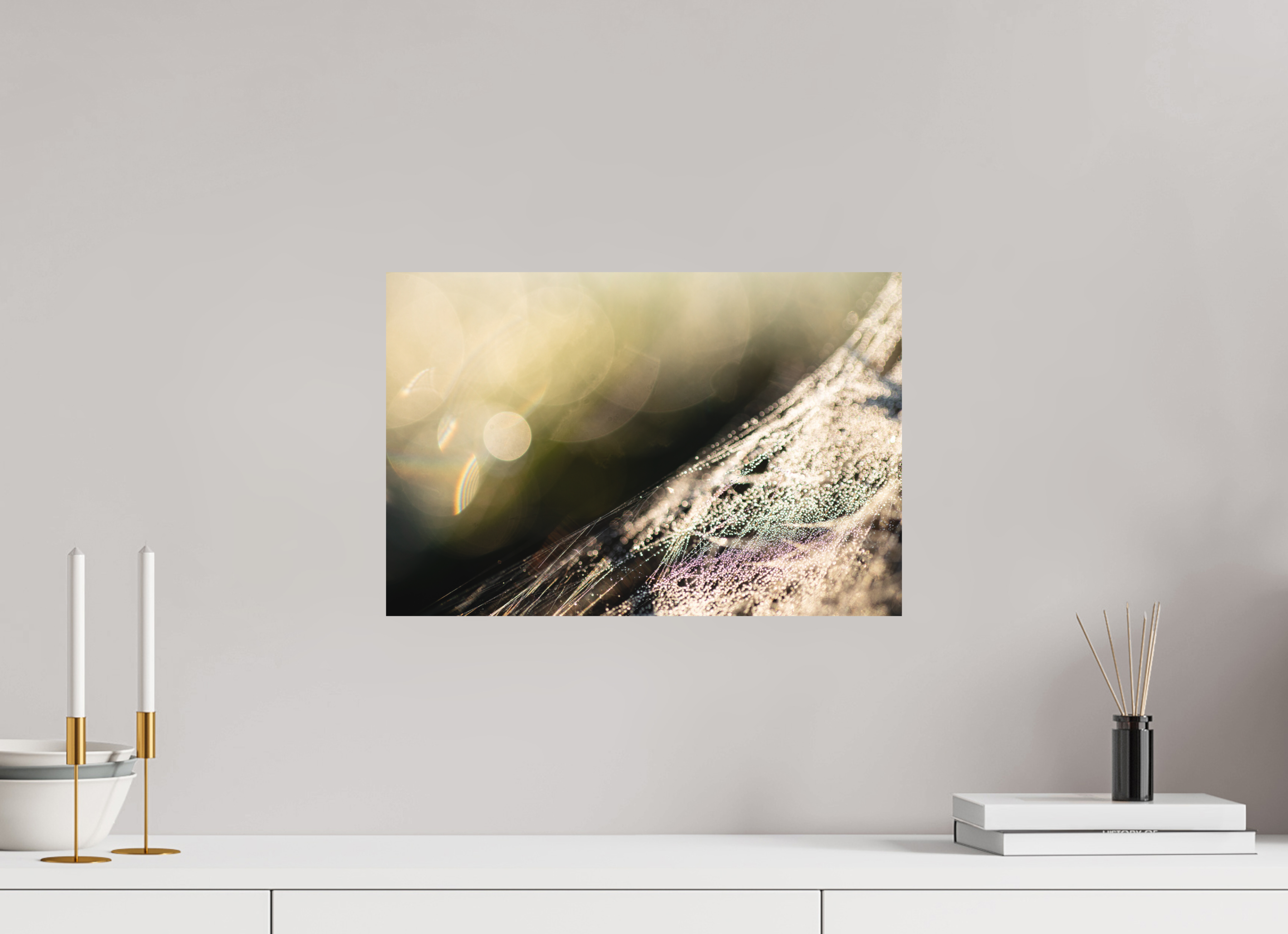 45 x 30 cm, Impression Fine Art sur support rigide - mat toile d'araignée