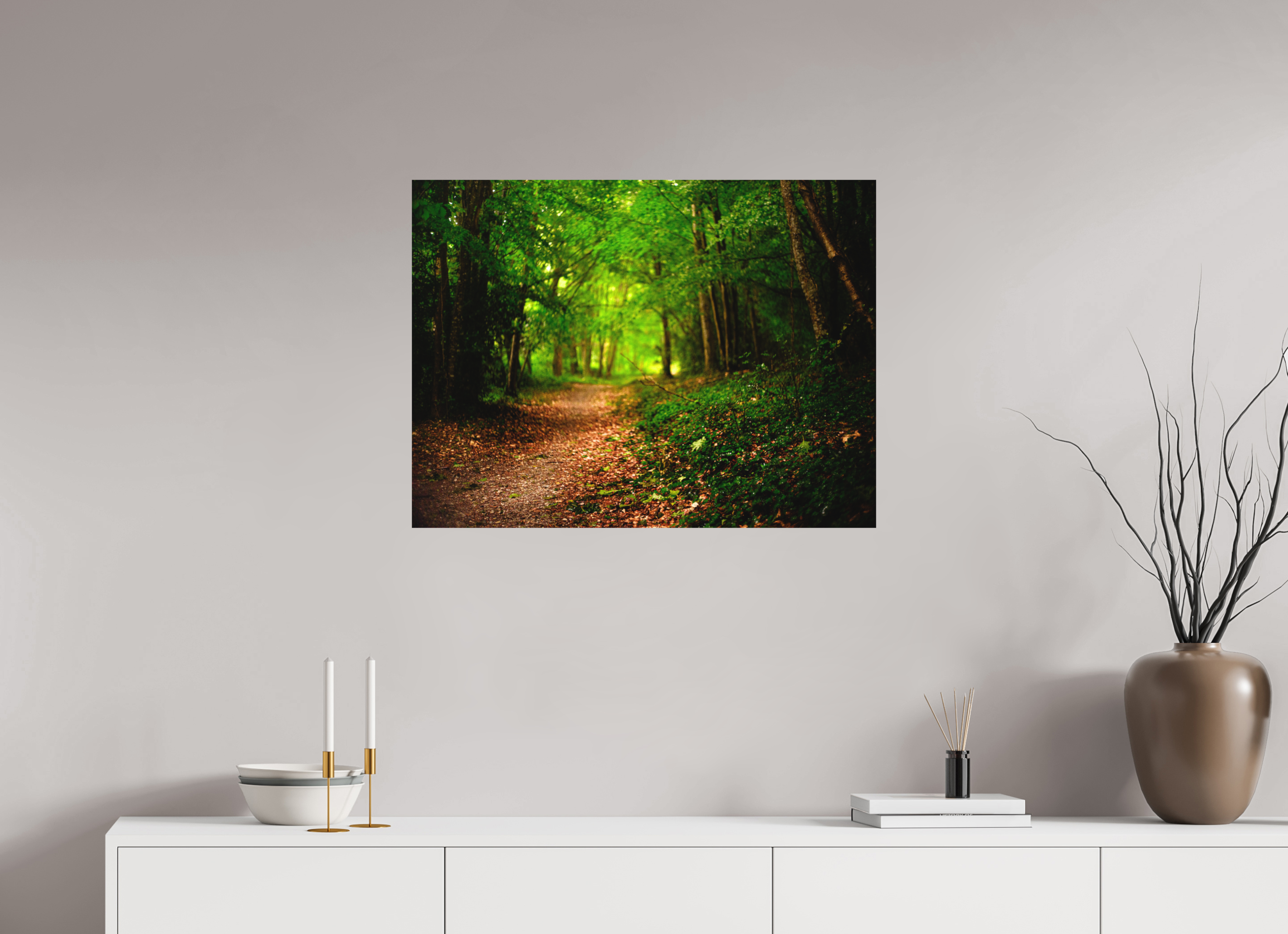 80 x 60 cm, Impression Fine Art - mat foret
