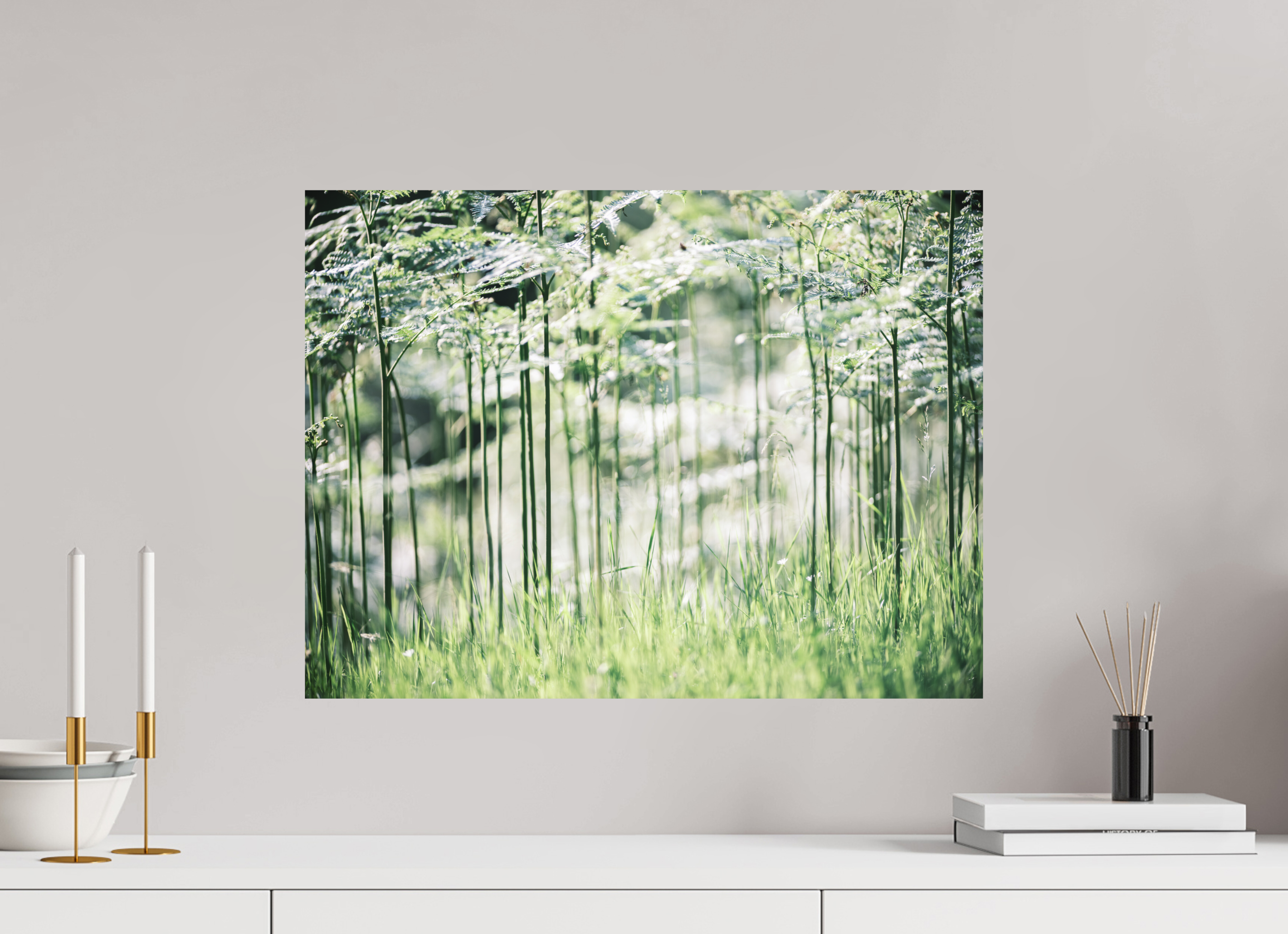 60 x 45 cm, Impression Fine Art - mat Bienvenue à Jurassic Park