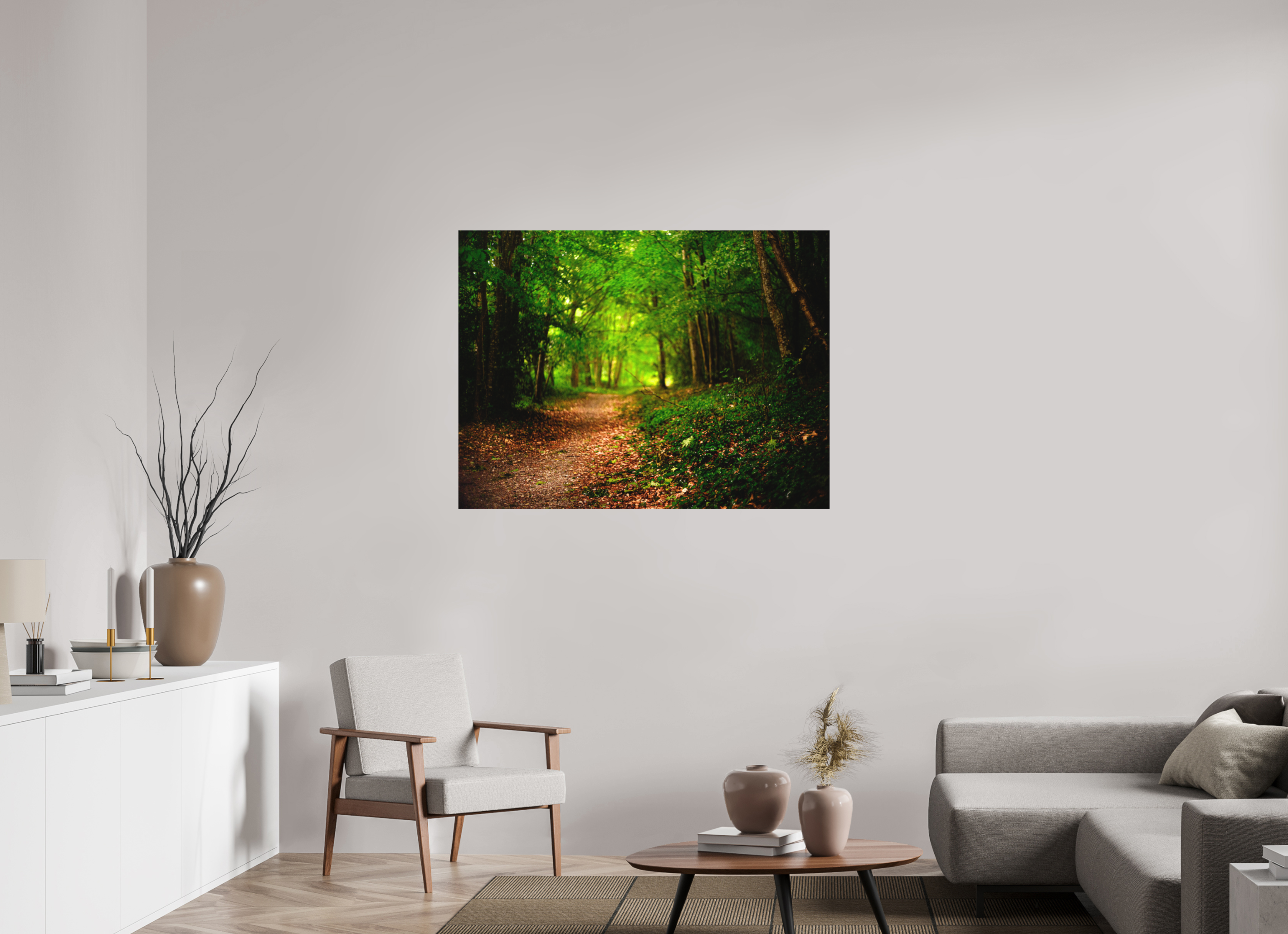 120 x 90 cm, Impression Fine Art sur support rigide - mat foret