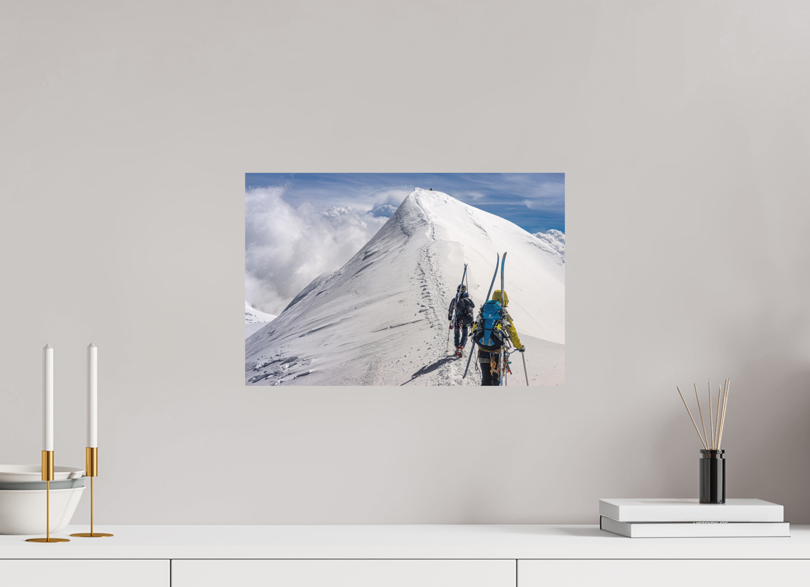 45 x 30 cm, Tirage photo - satiné L'arête de Castor