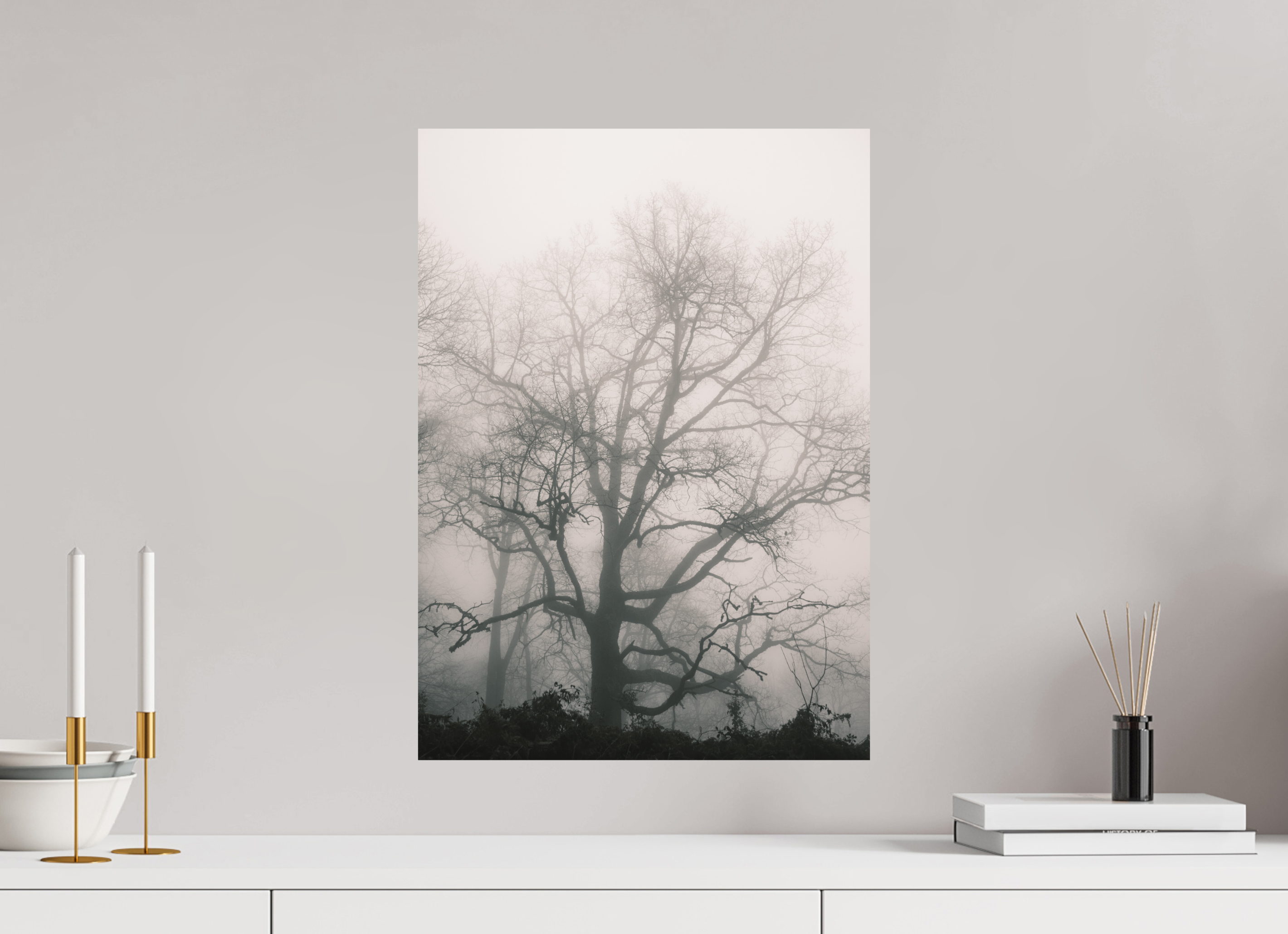 40 x 55,9 cm, Tirage photo - satiné Hêtre