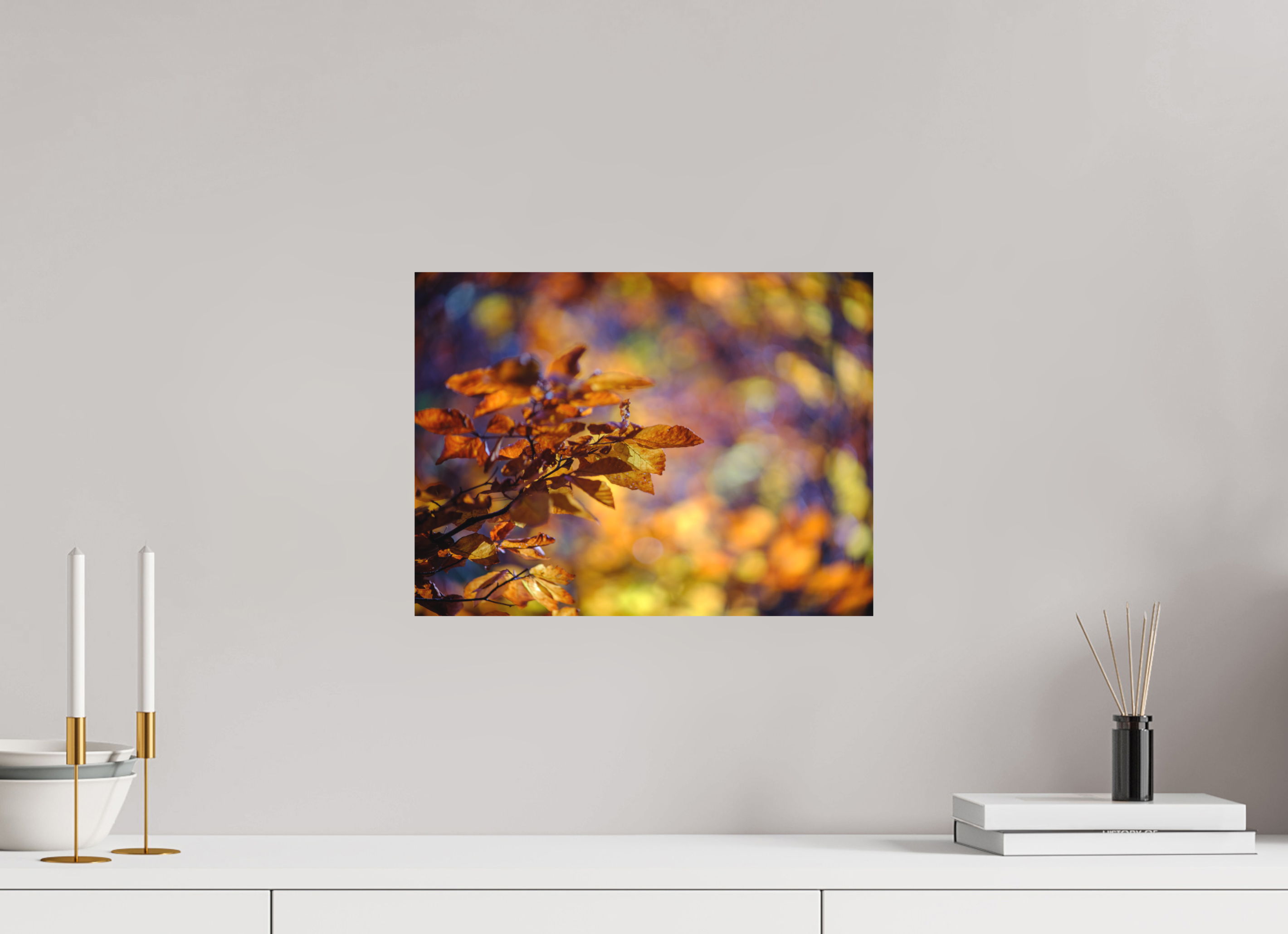 40 x 30 cm, Impression Fine Art sur support rigide - mat La folie des couleurs III