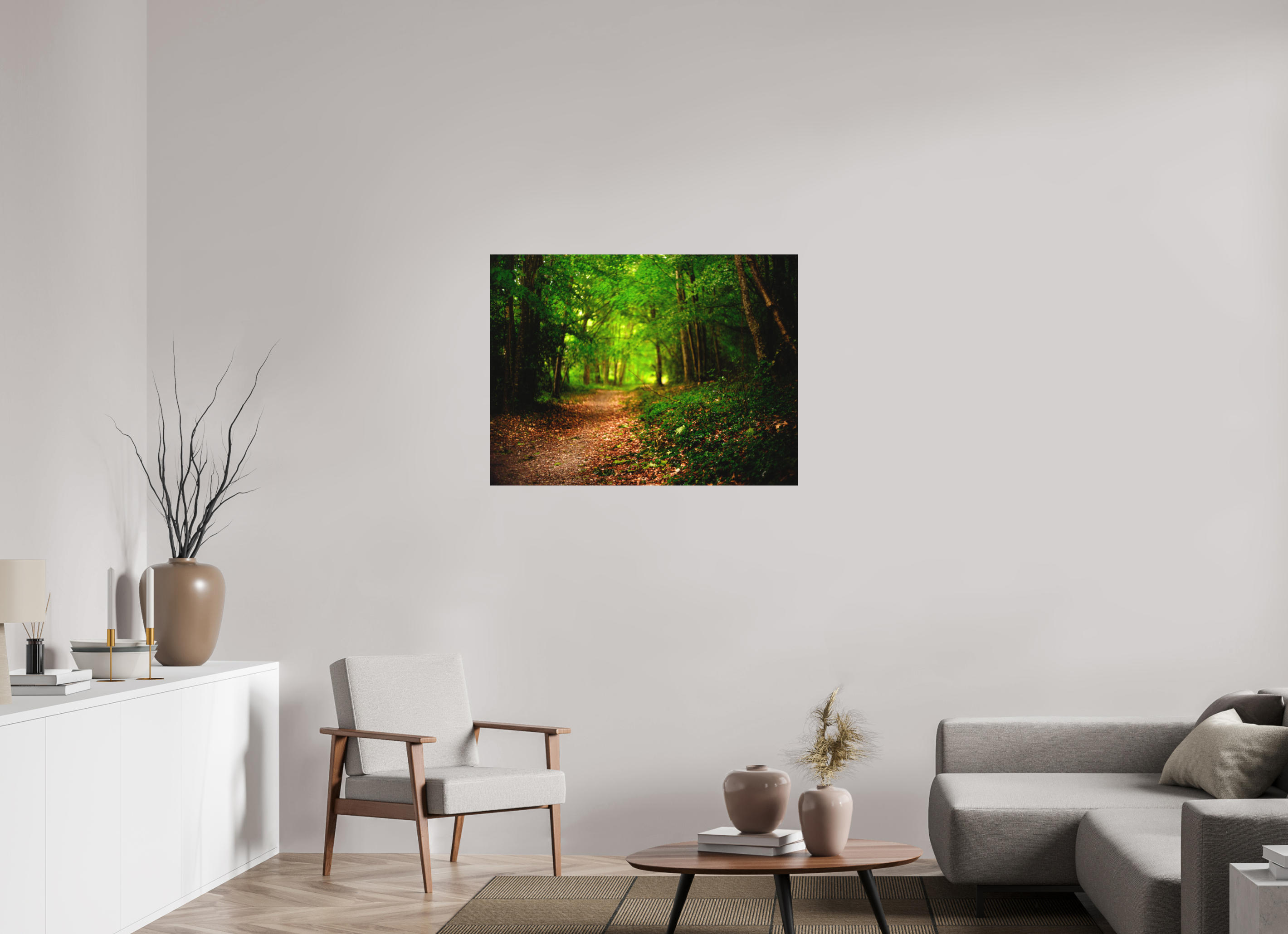 100 x 75 cm, Tirage photo - satiné foret