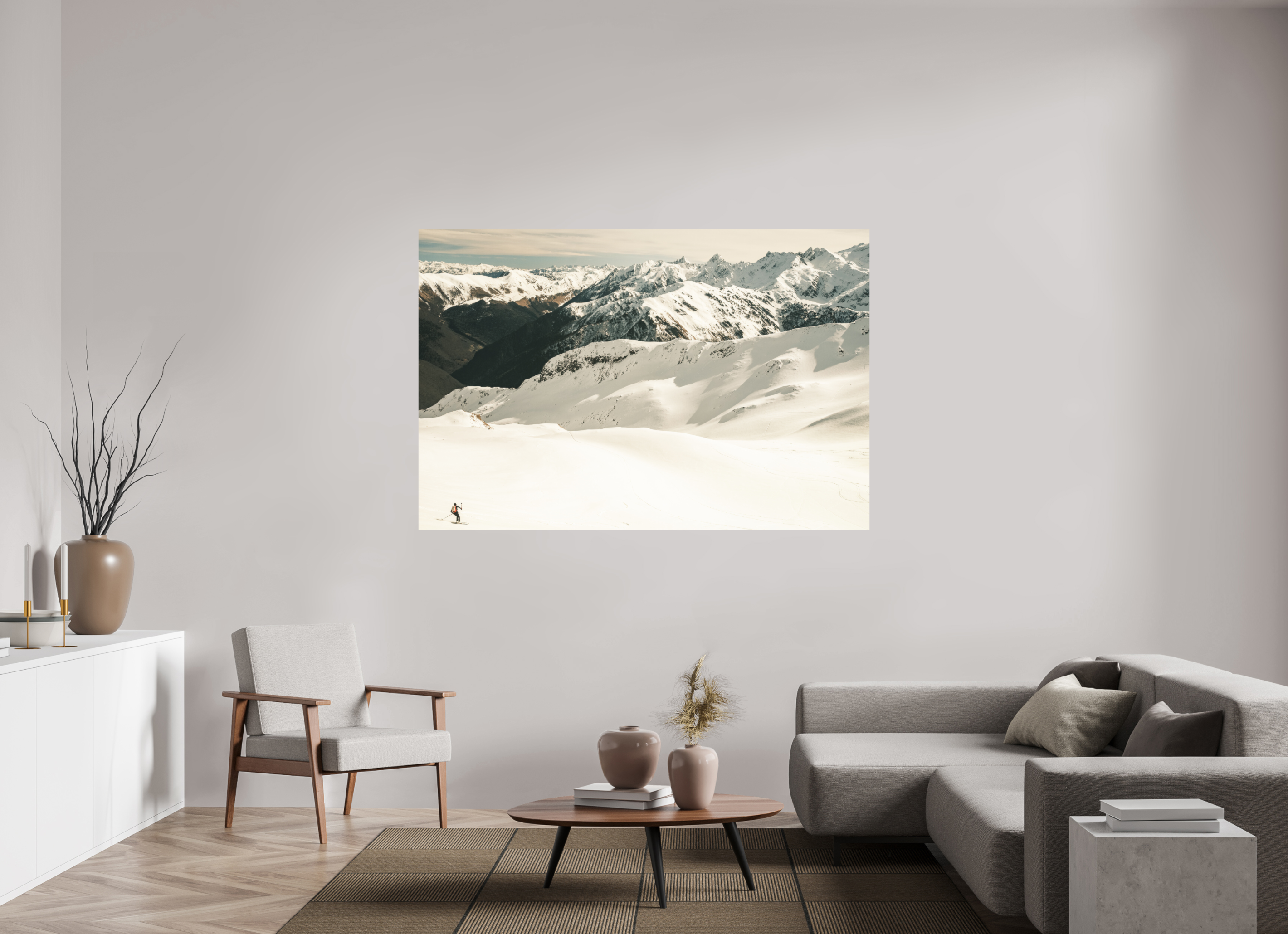 180 x 120 cm, Tirage photo - satiné Le meilleur moment