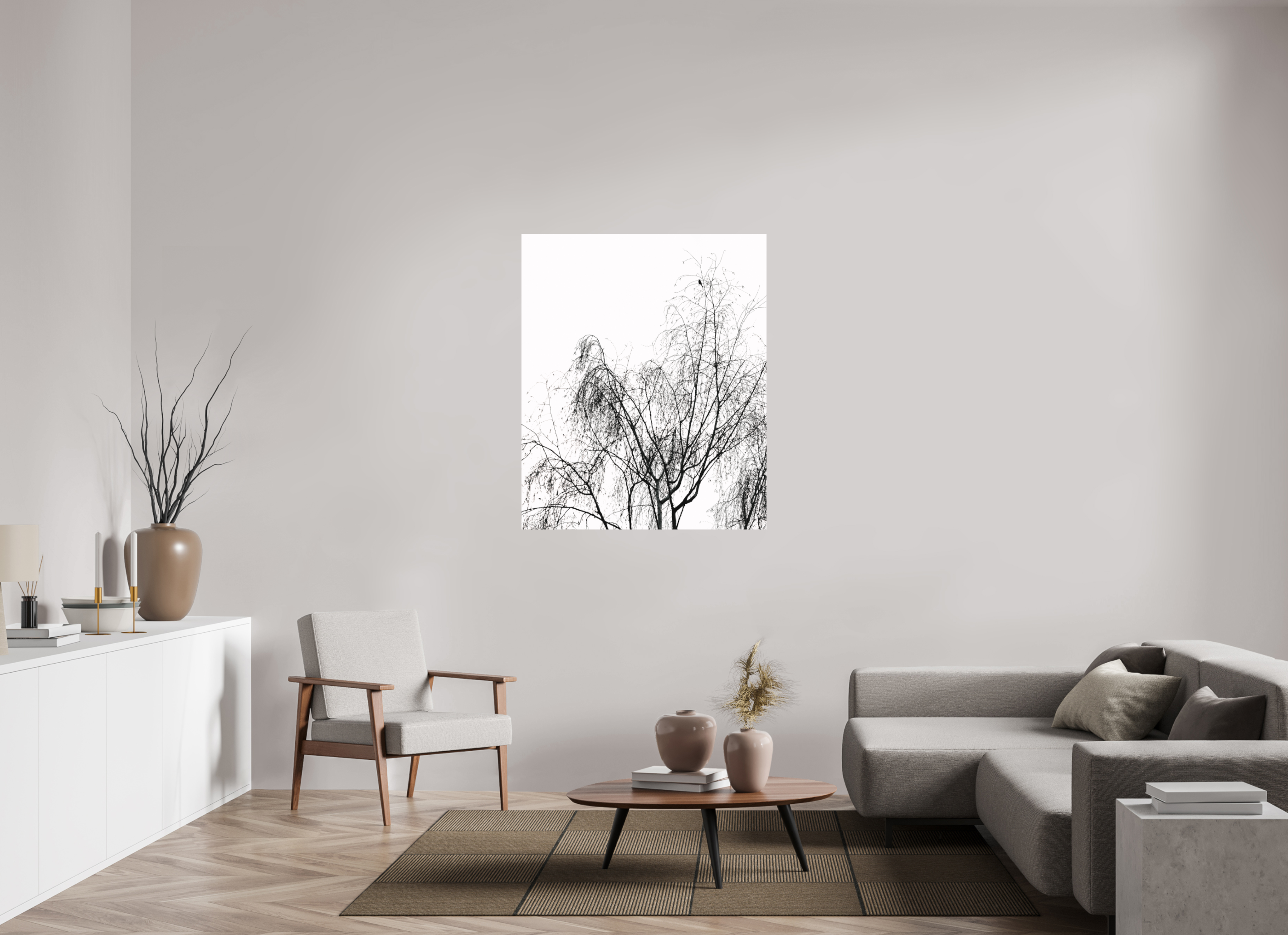 100 x 120,5 cm, Impression Fine Art sur support rigide - mat Perché