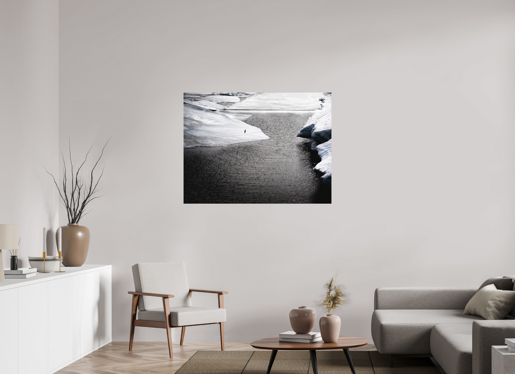 120 x 90 cm, Tirage photo - satiné Retour de pêche