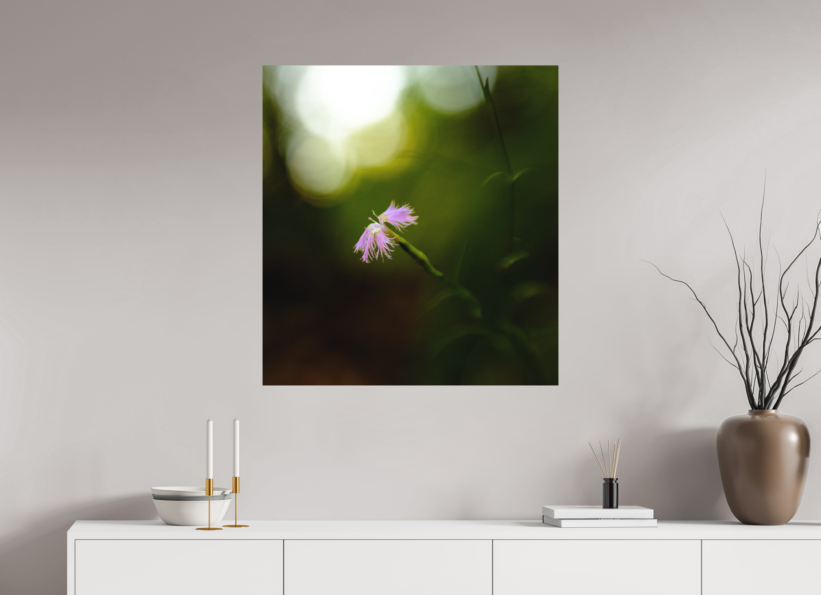 80 x 86,6 cm, Tirage photo - satiné fleur2