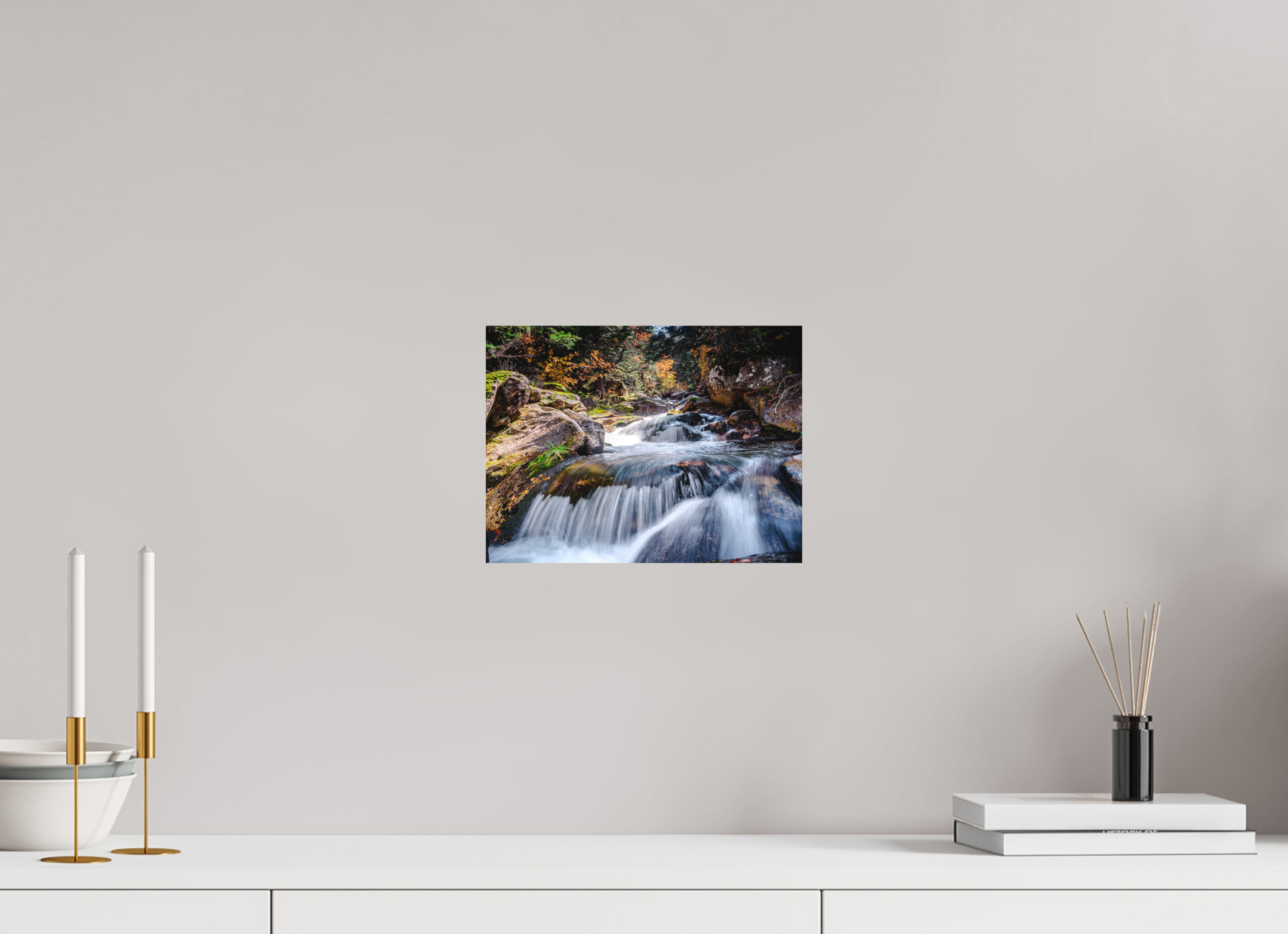 28 x 21 cm, Tirage photo - satiné Cascade enchantée