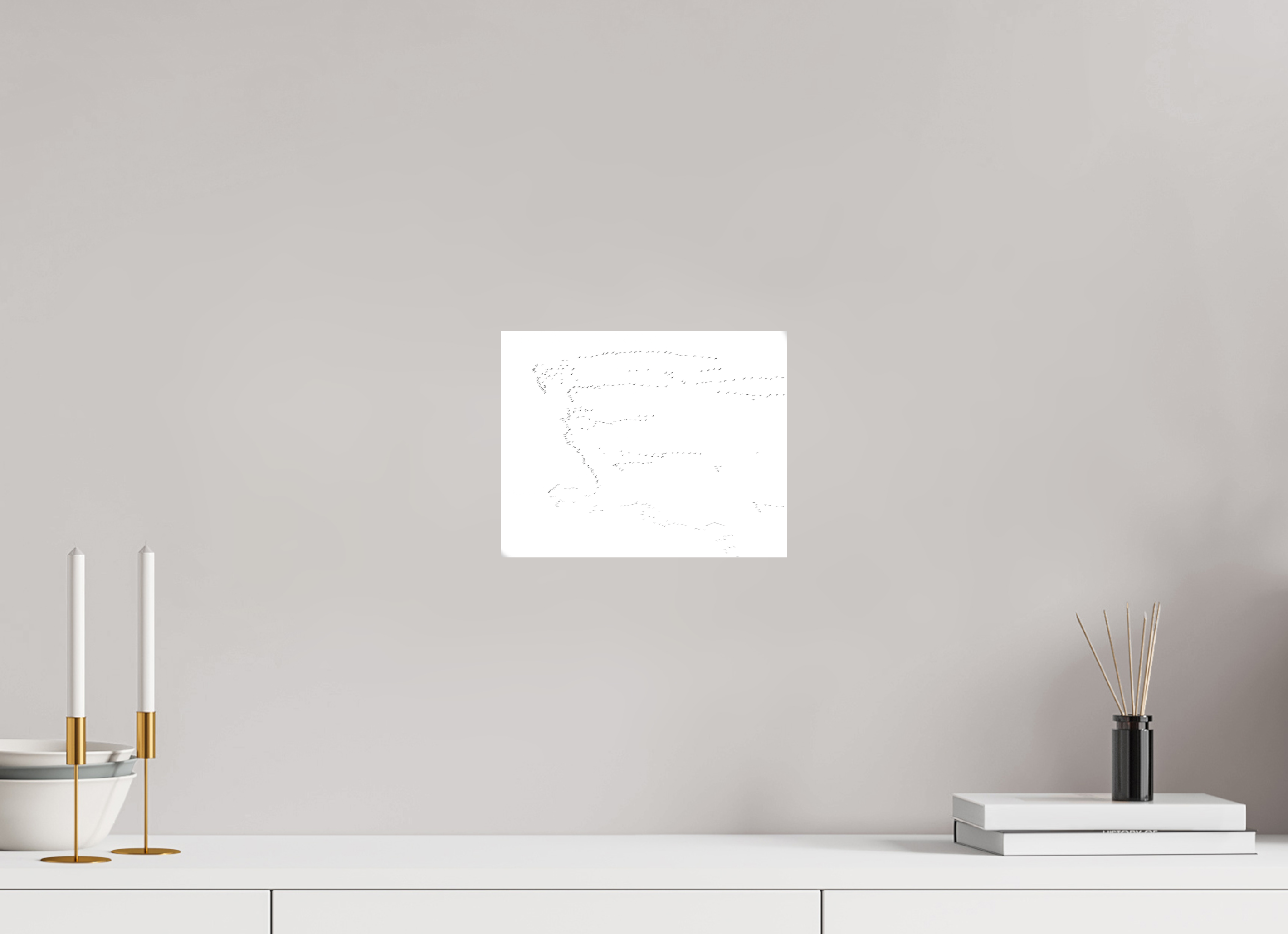 25,3 x 20 cm, Tirage photo - satiné Grues I