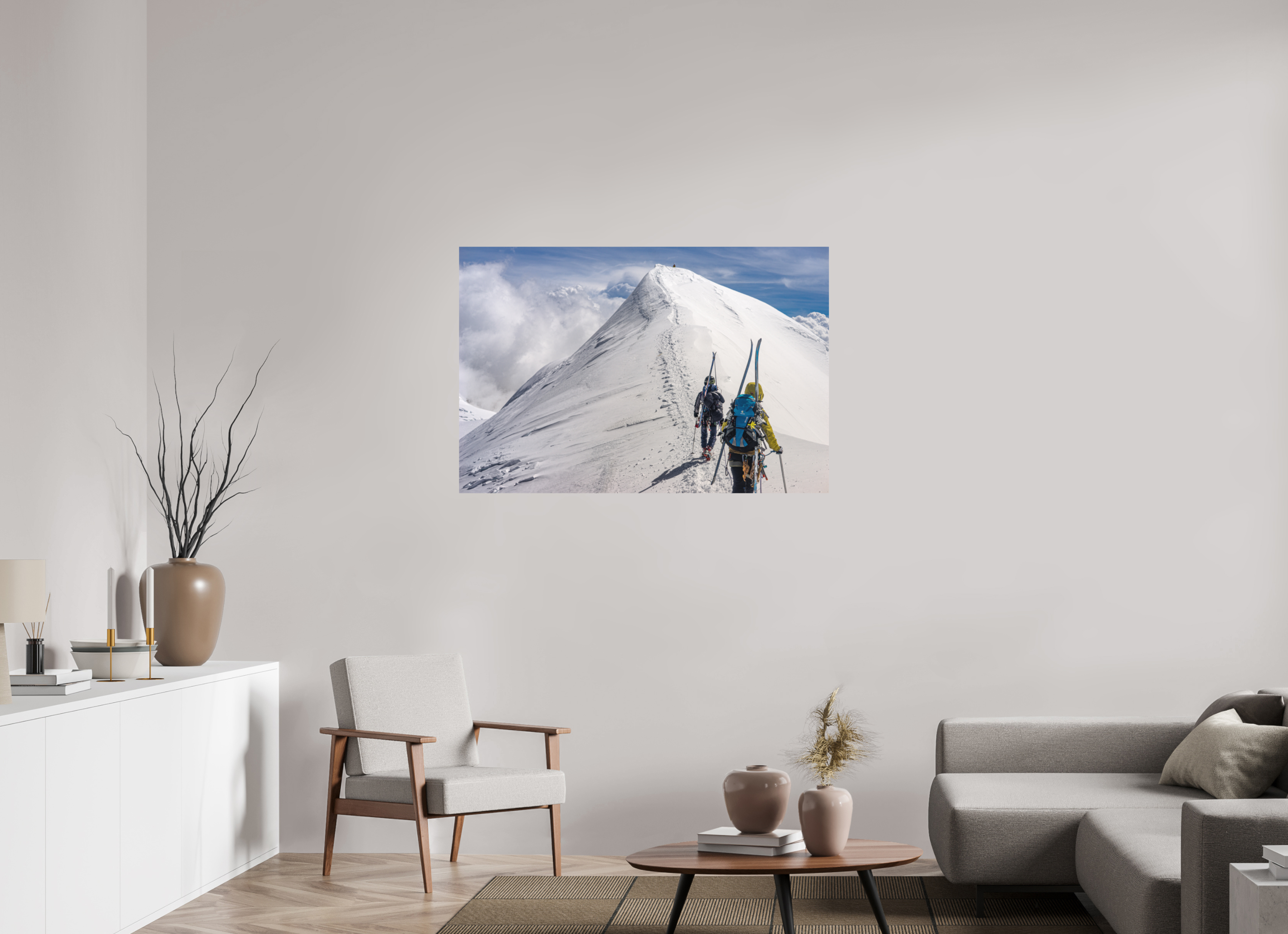 120 x 80 cm, Impression Fine Art - mat L'arête de Castor