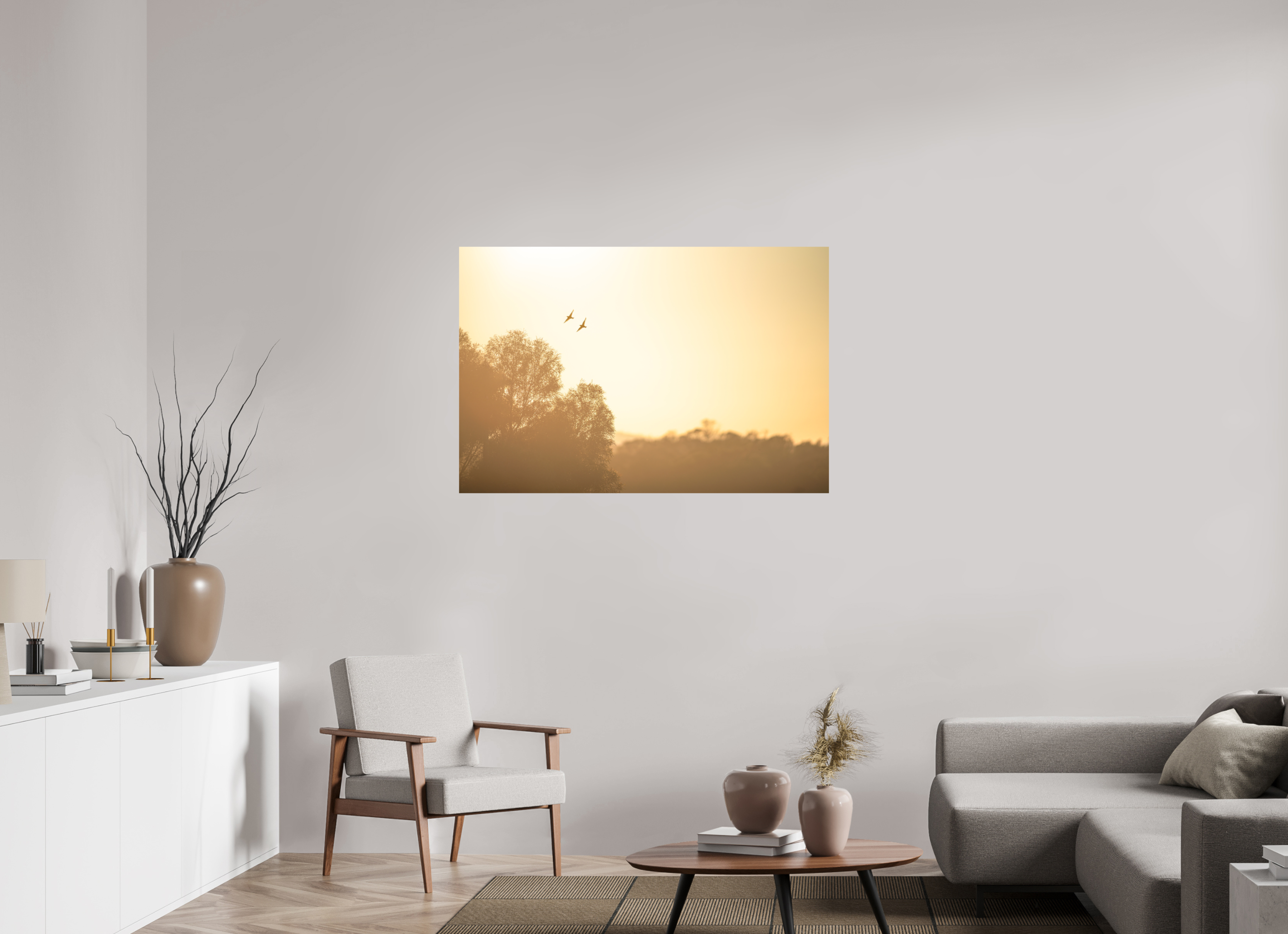 120 x 80 cm, Tirage photo - satiné Lune de miel